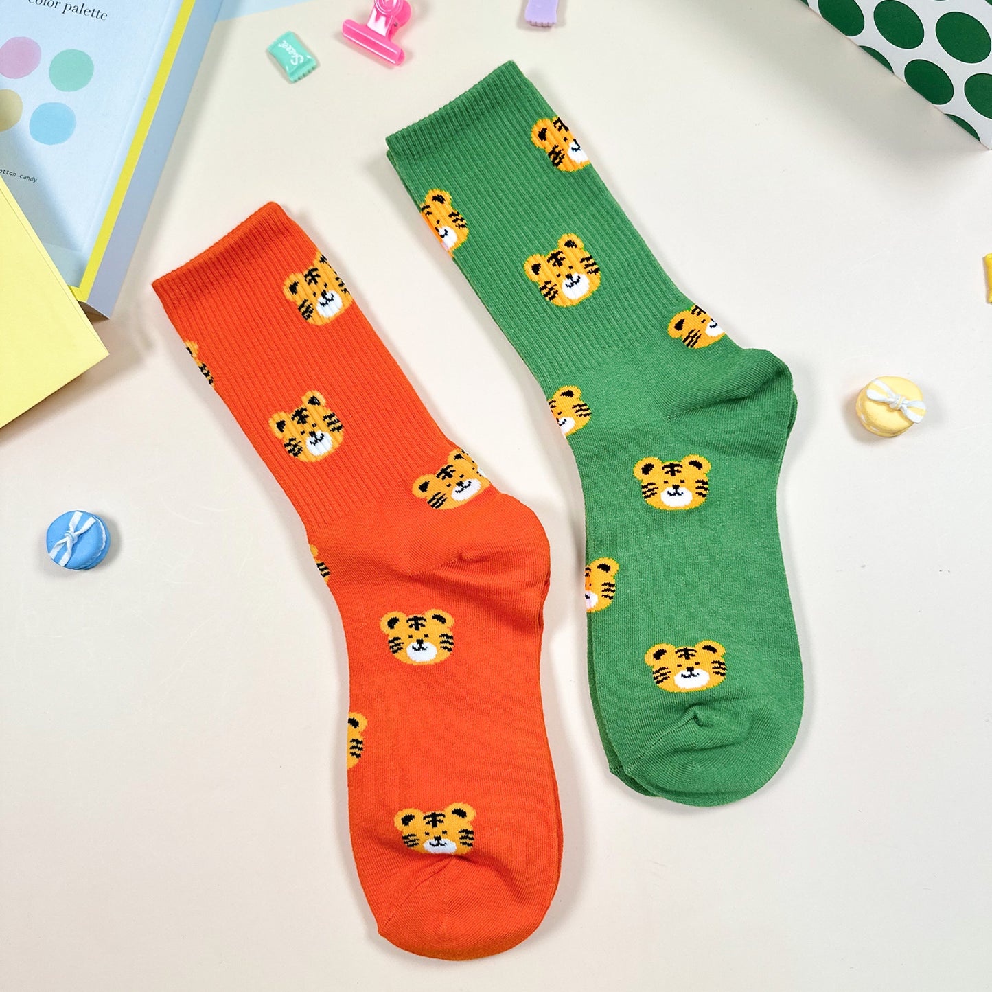 Women's Crew Growl-Growl Socks
