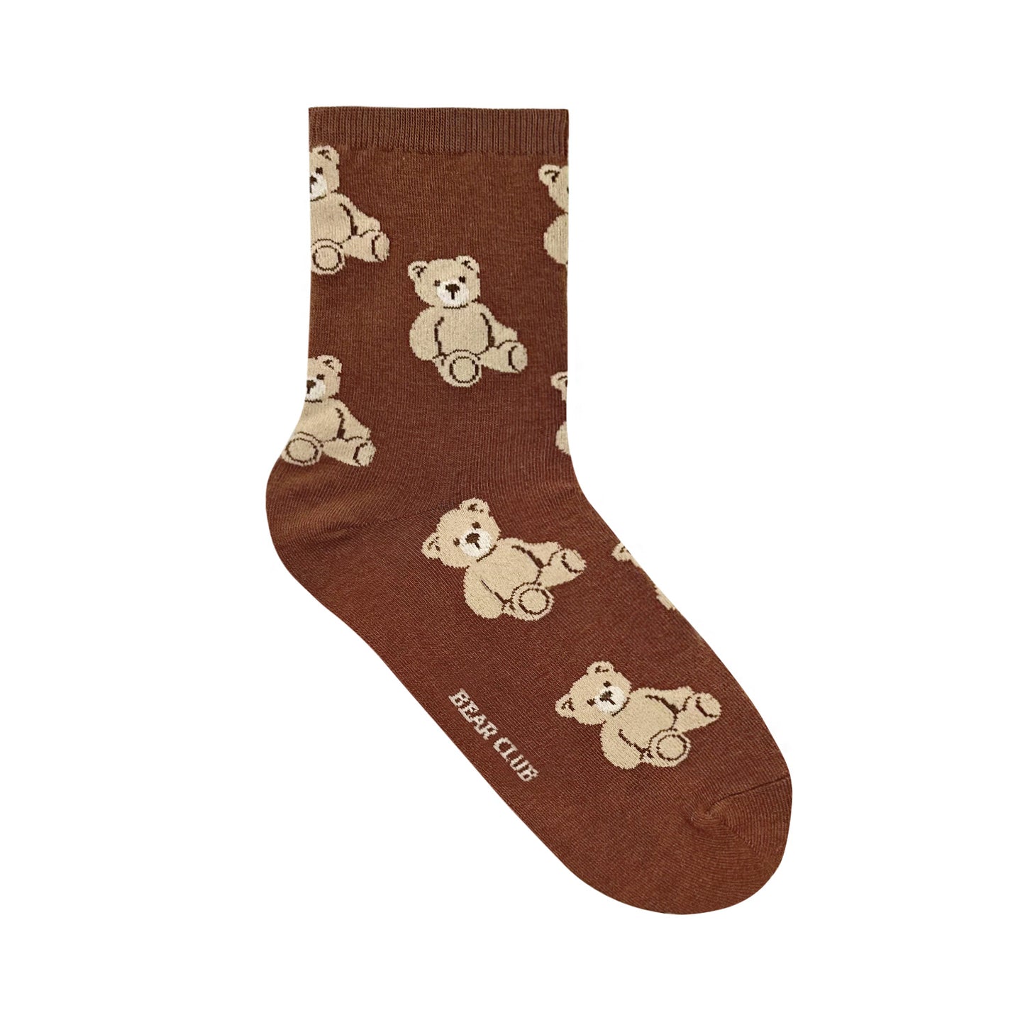 Women's Crew Teddy Bear Club Socks