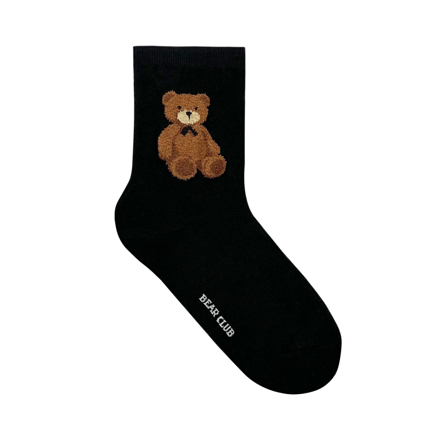 Women's Crew Teddy Bear Club Socks