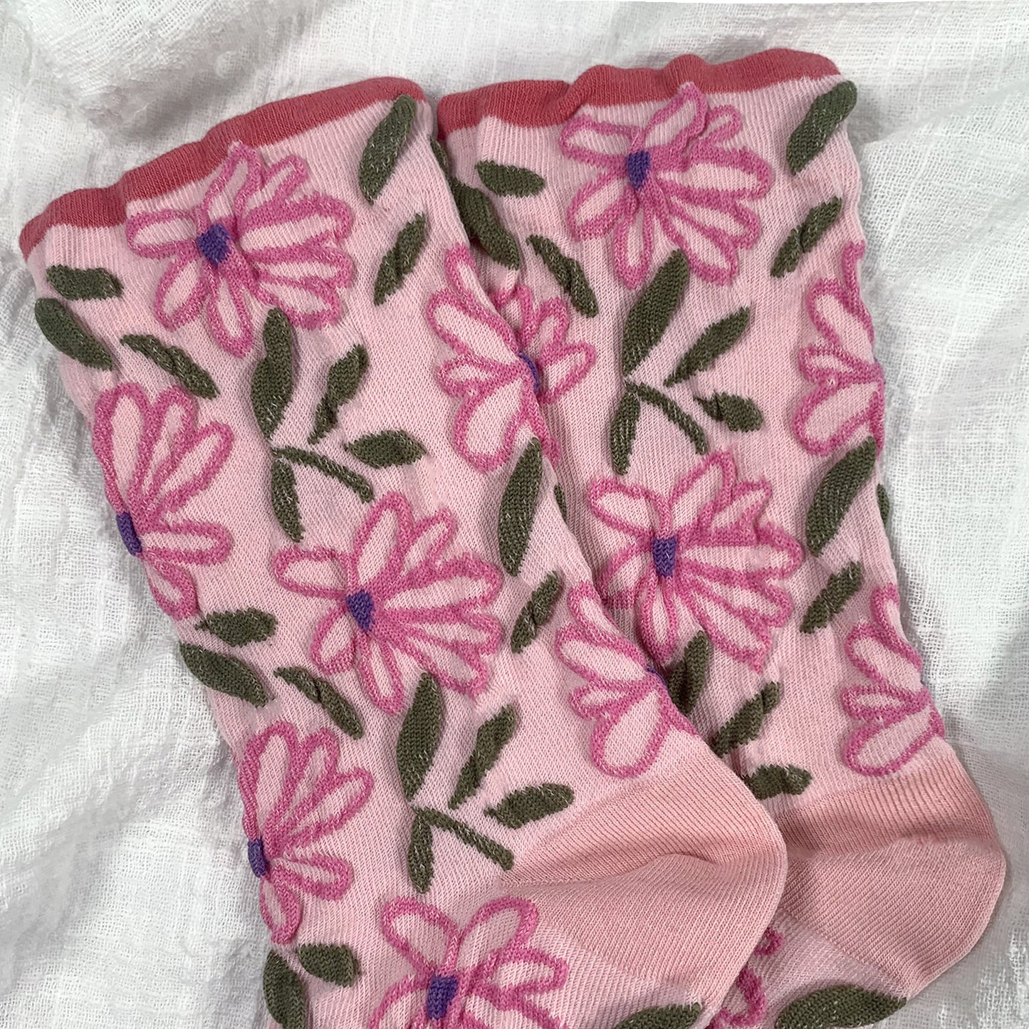 Women's Crew Flora Socks