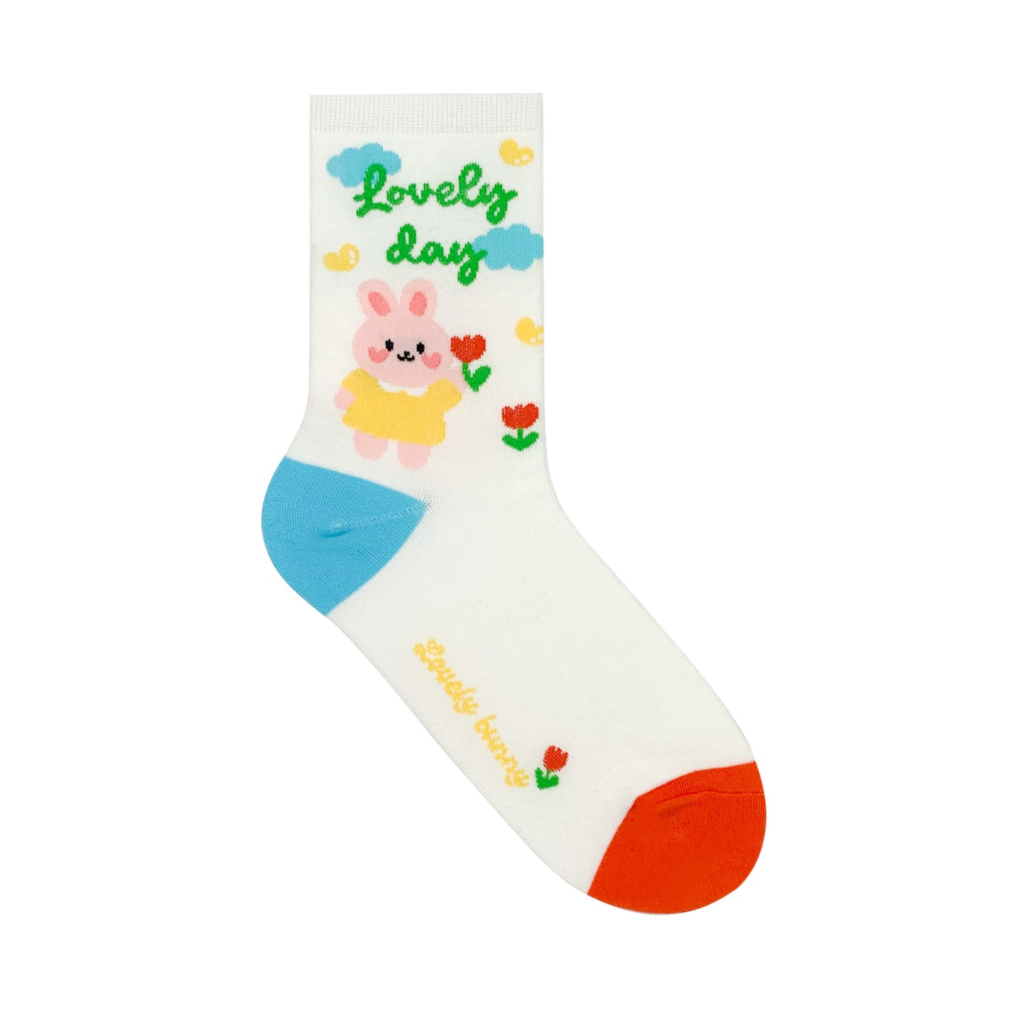 Women's Crew Lovely Bunny Socks