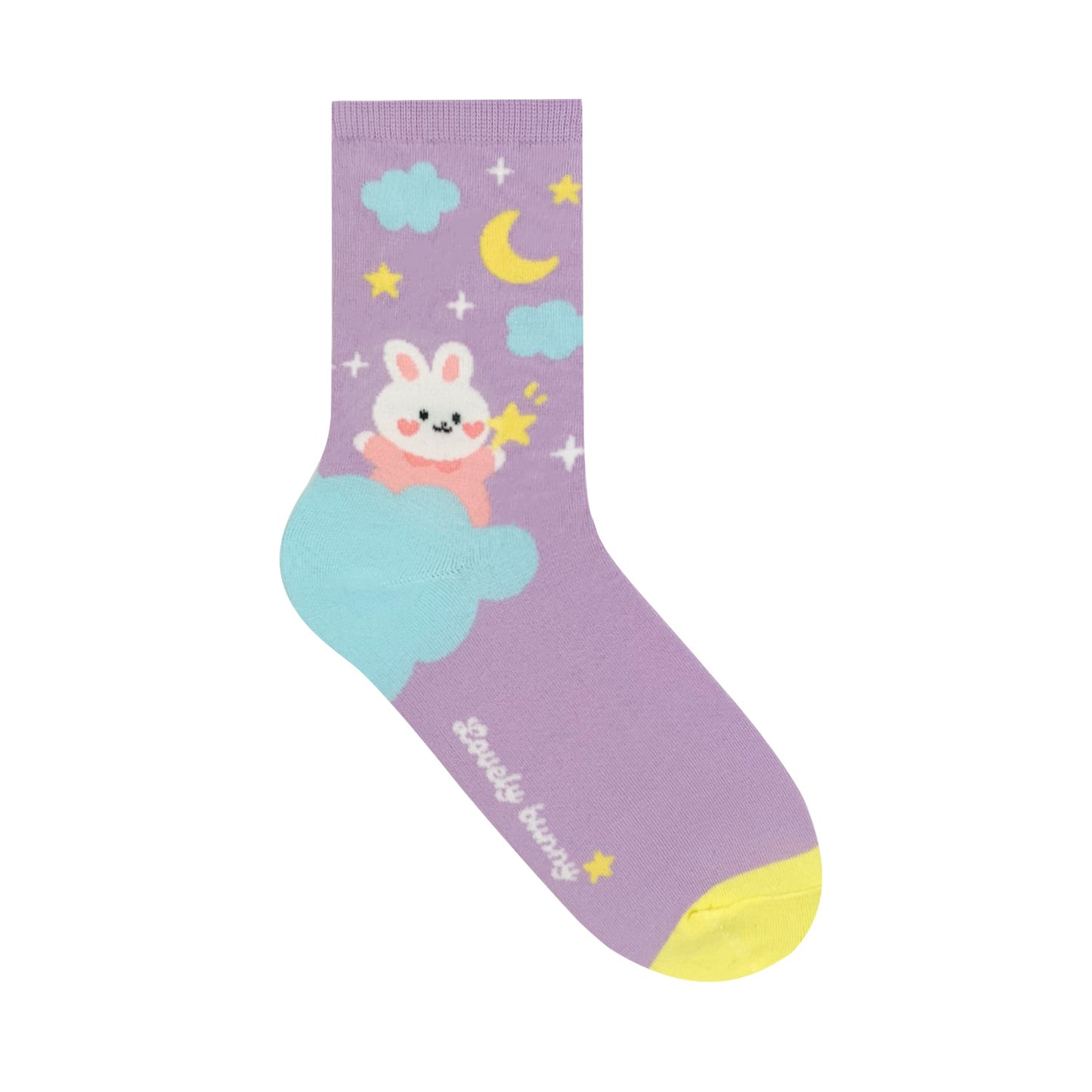 Women's Crew Lovely Bunny Socks