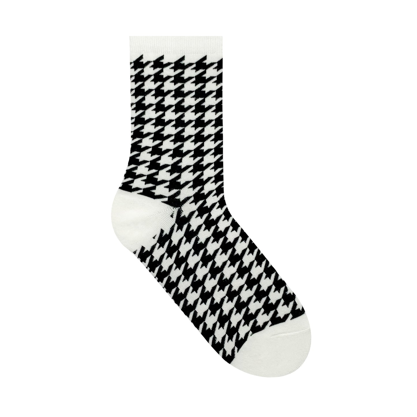 Women's Crew Hound Tooth Check Socks