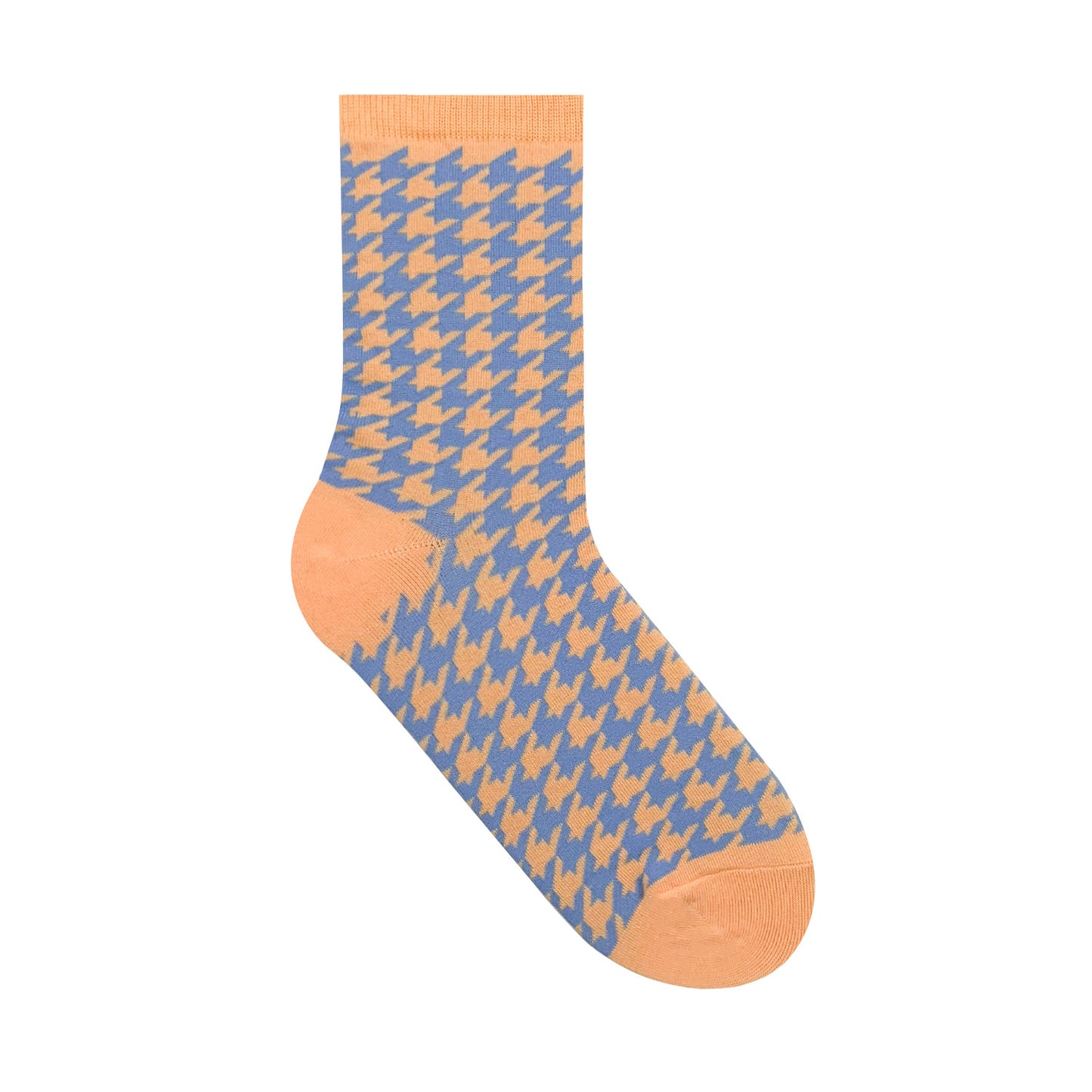 Women's Crew Hound Tooth Check Socks