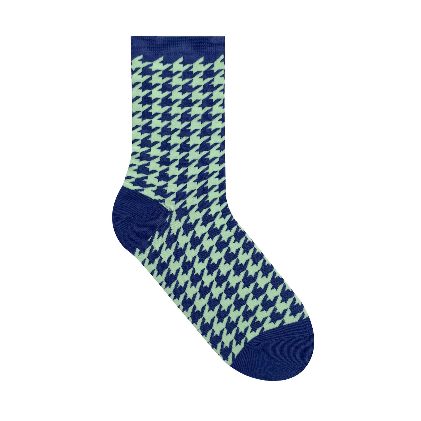 Women's Crew Hound Tooth Check Socks