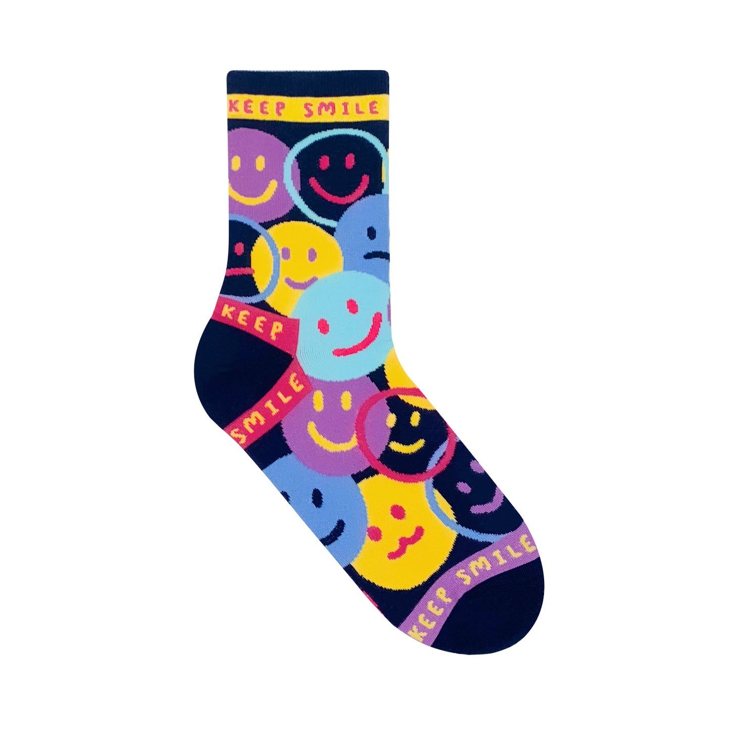 Women's Crew Smile Combo Socks