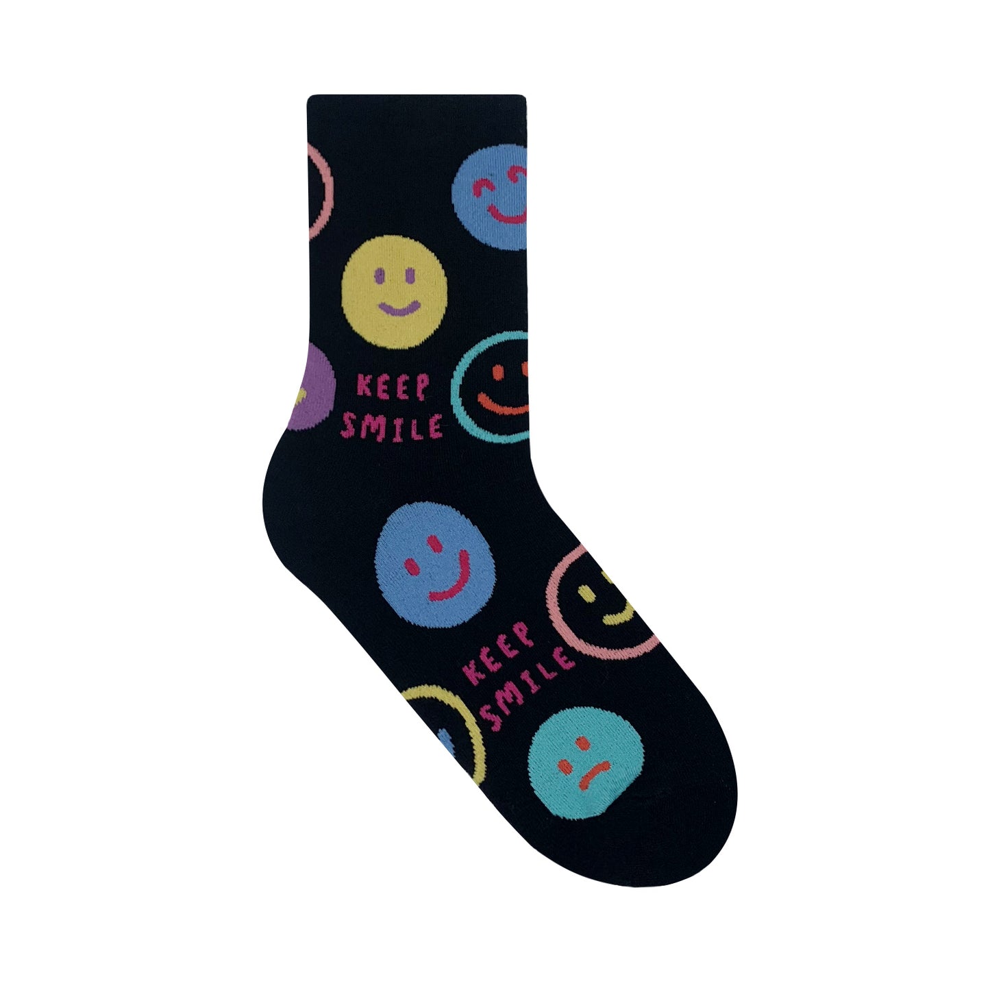 Women's Crew Smile Combo Socks