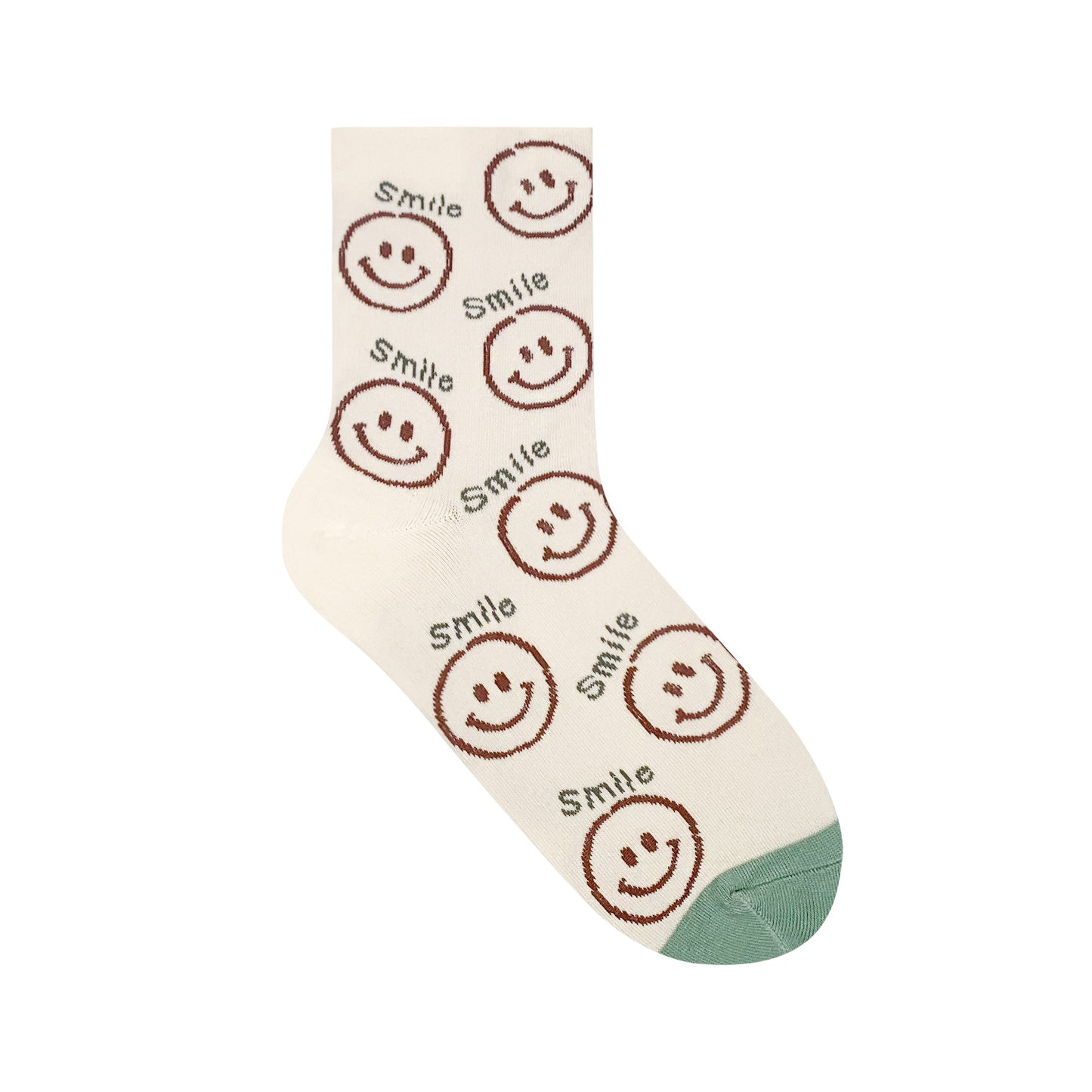 Women's Crew Smile Love Puppy Socks