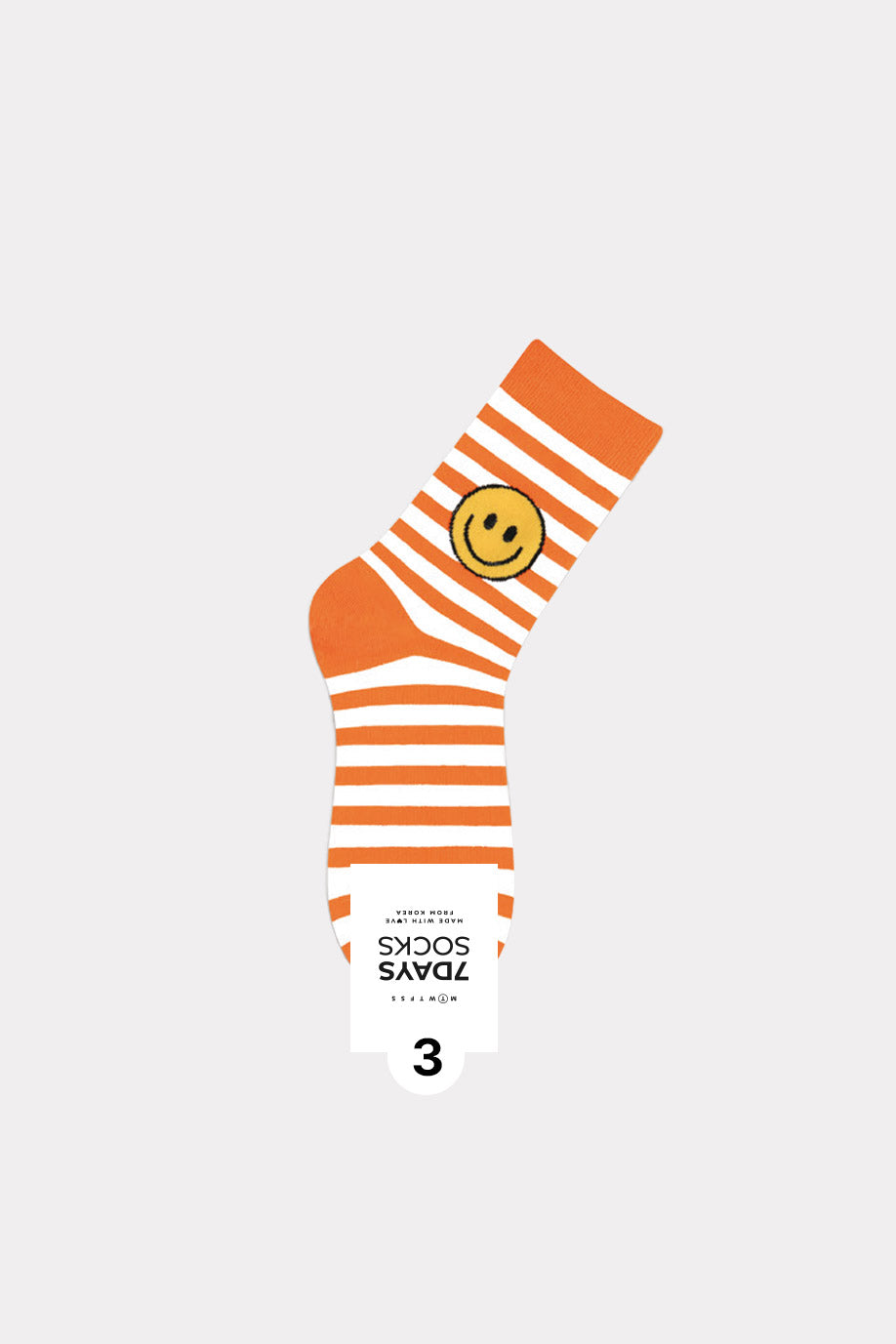 Women's Crew Smile Stripe Socks