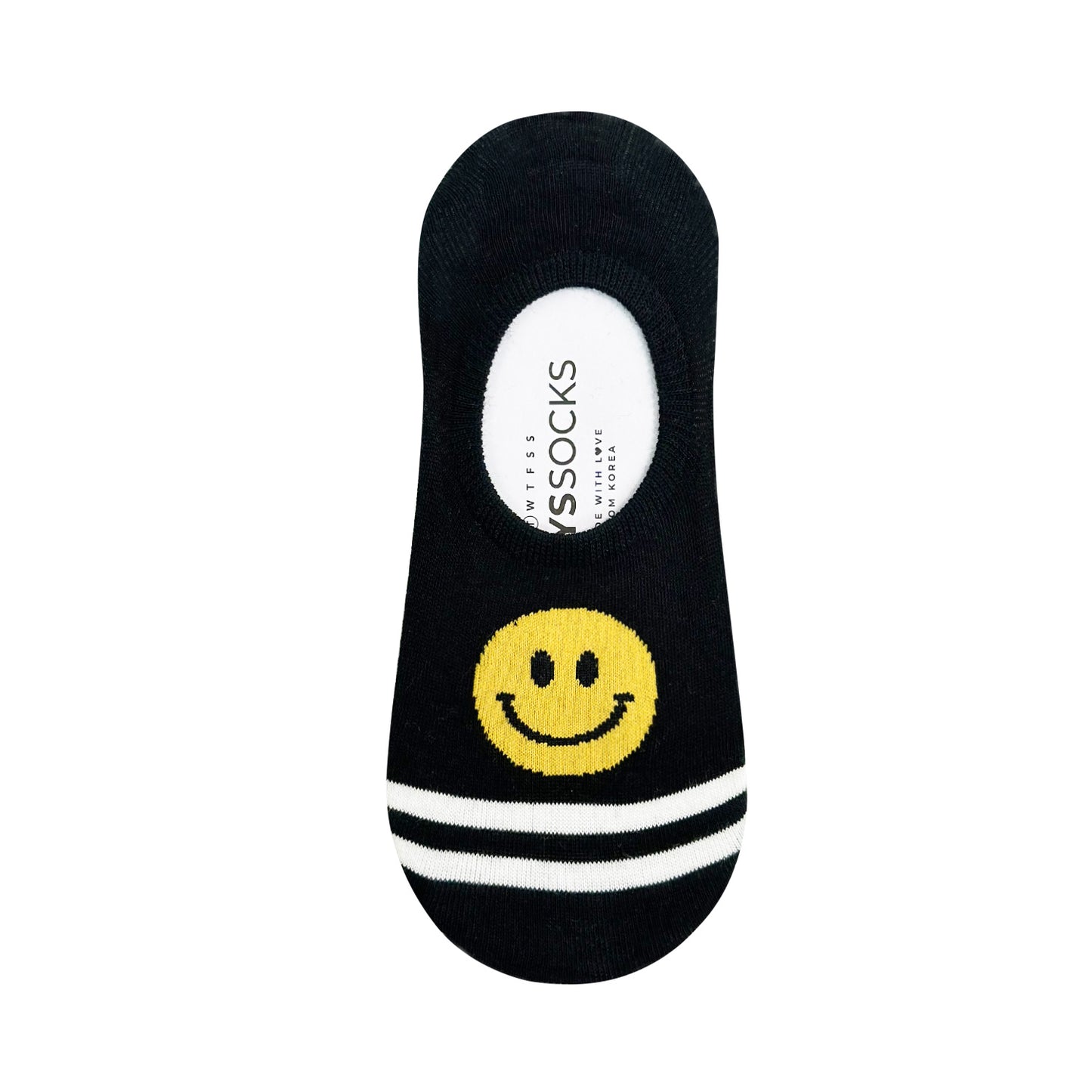 Women's No Show Happy Smile Socks