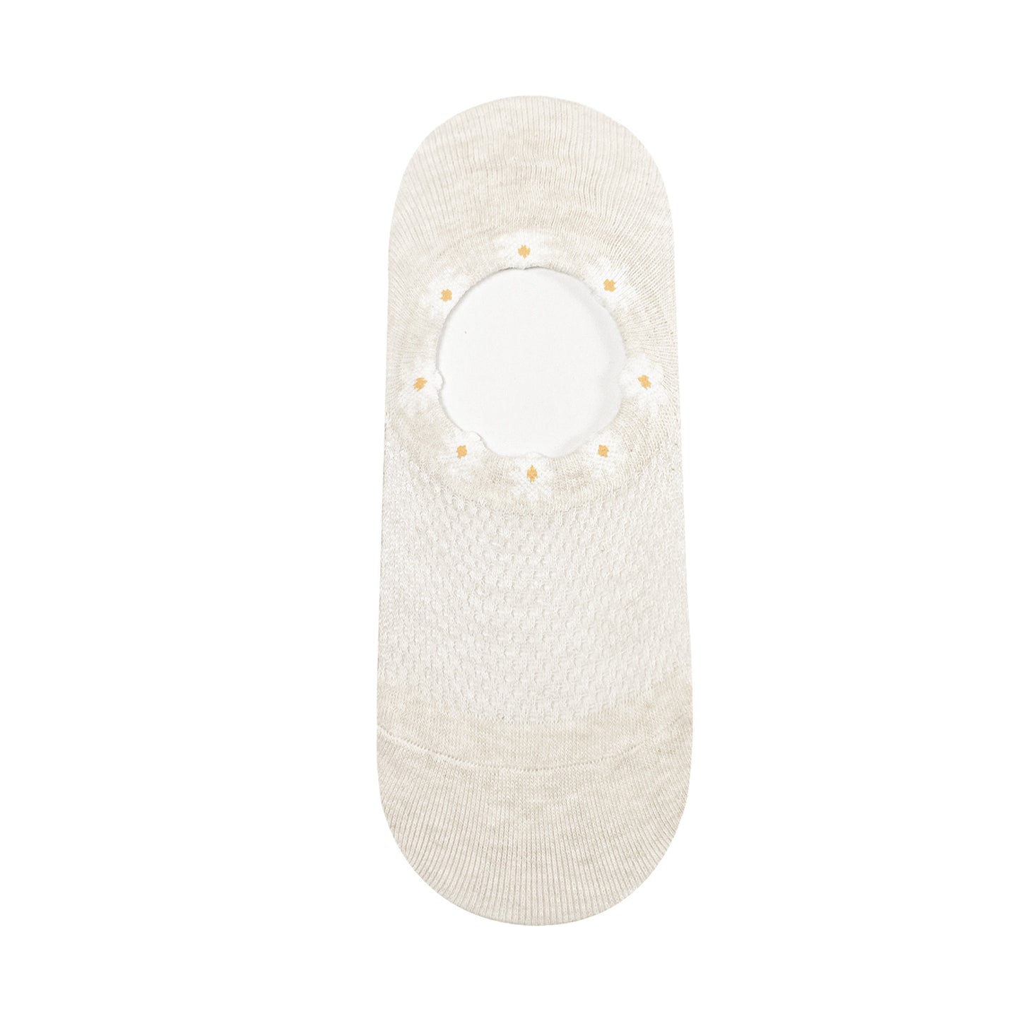 Women's No Show Daisy Netting Thread No Show Socks