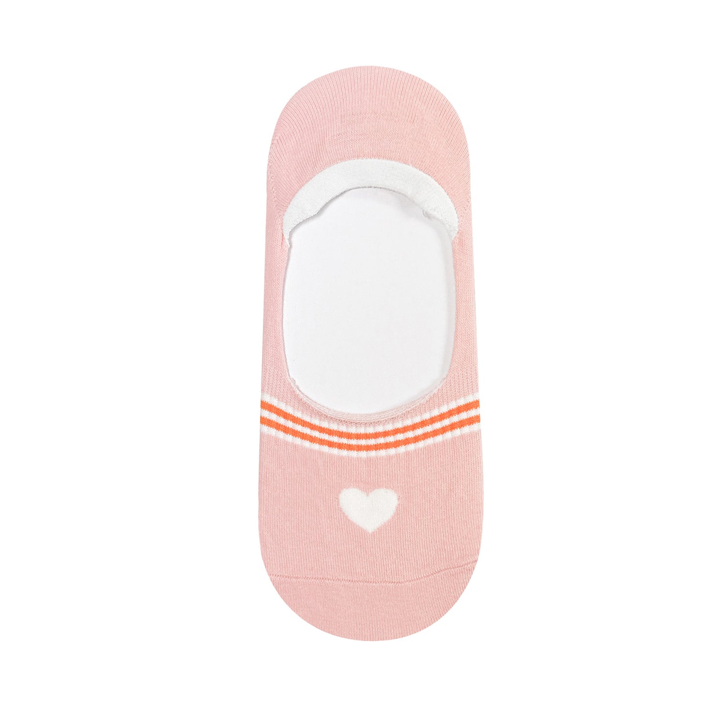 Women's No Show Heart Point No Show Socks