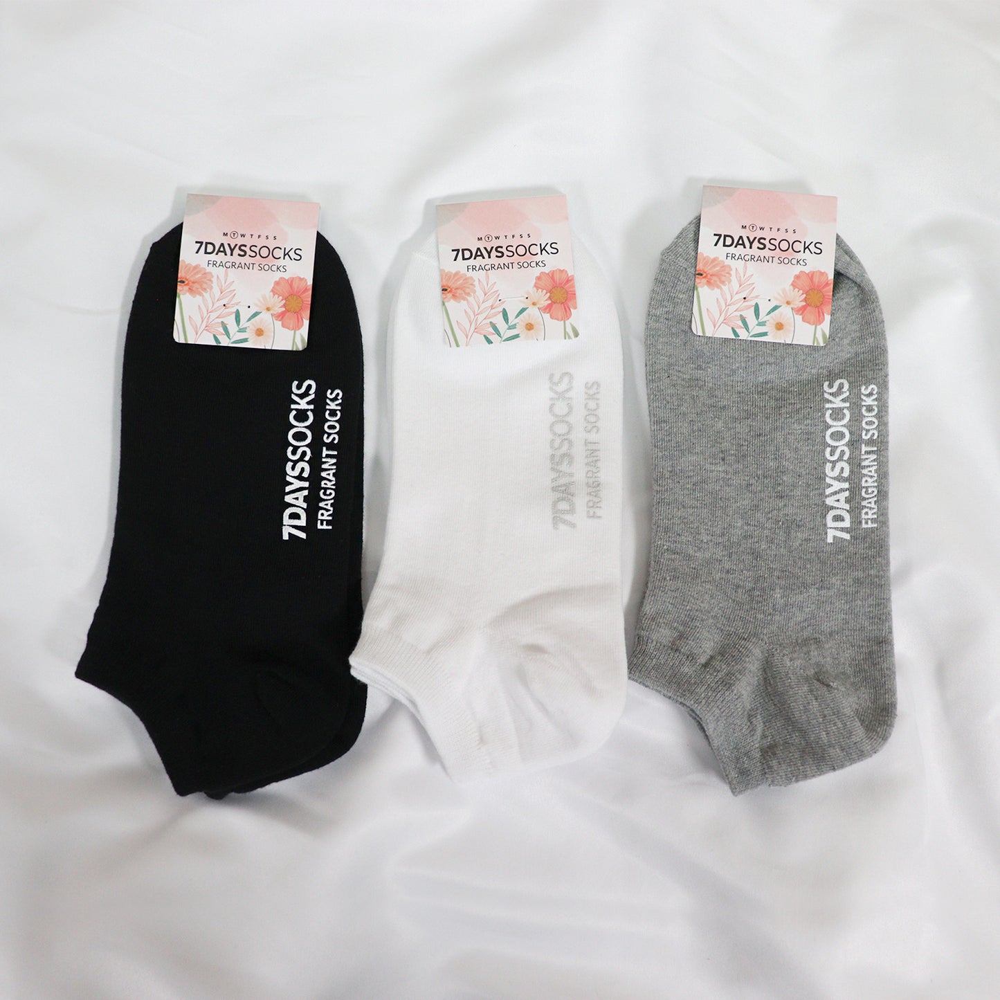 Women's Ankle Odor-Free Fragrant Cotton Socks