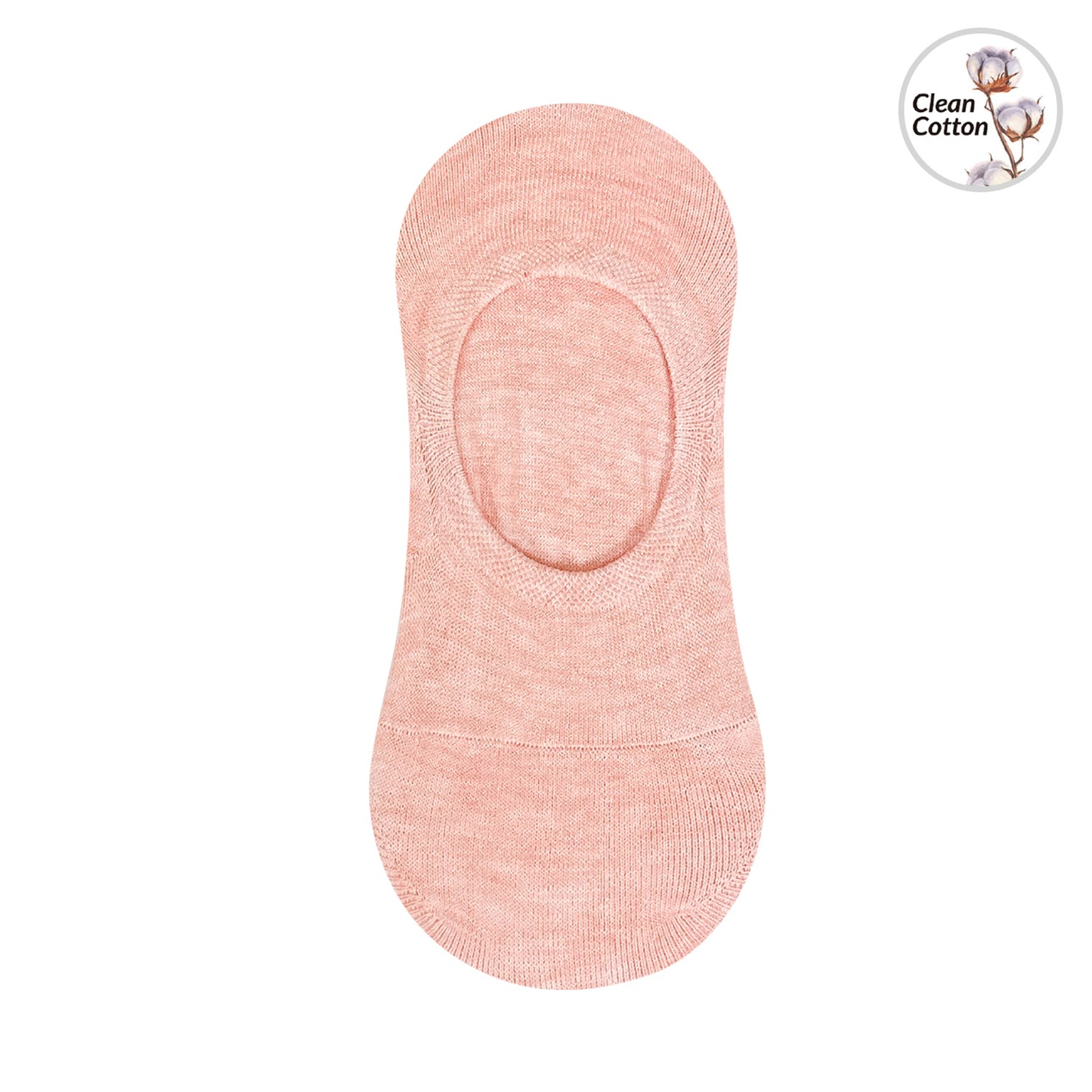 Women's No Show Non Slip Odor-Free Fragrant Seamless Cotton Socks