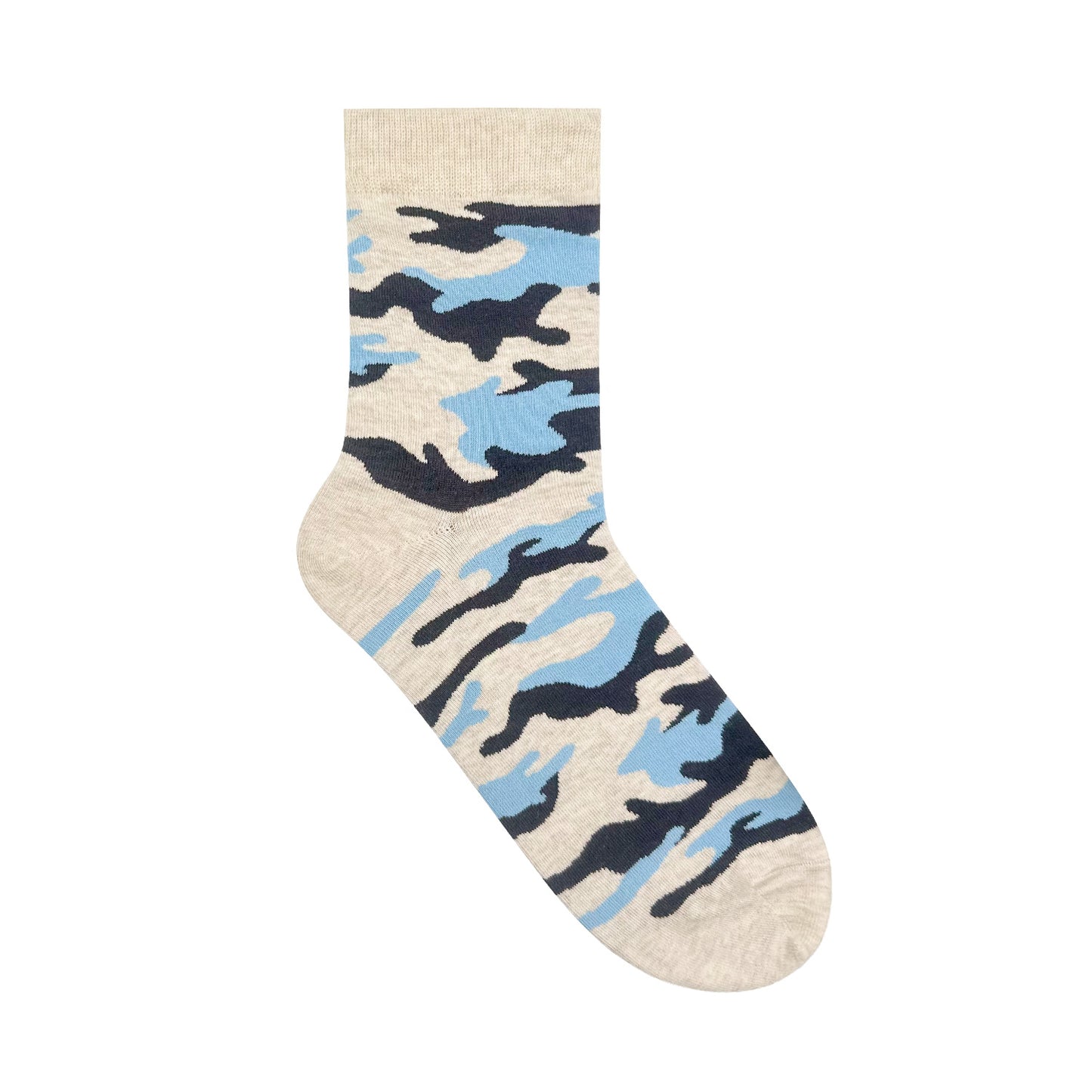 Men's Crew Camo Pattern Socks