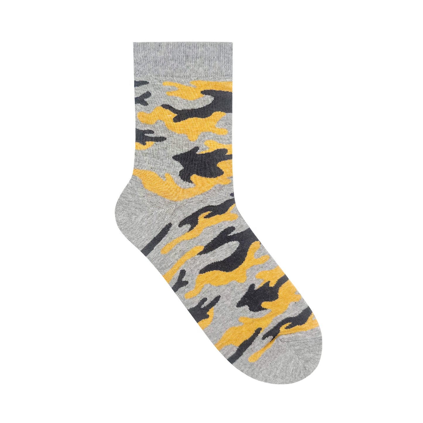 Men's Crew Camo Pattern Socks