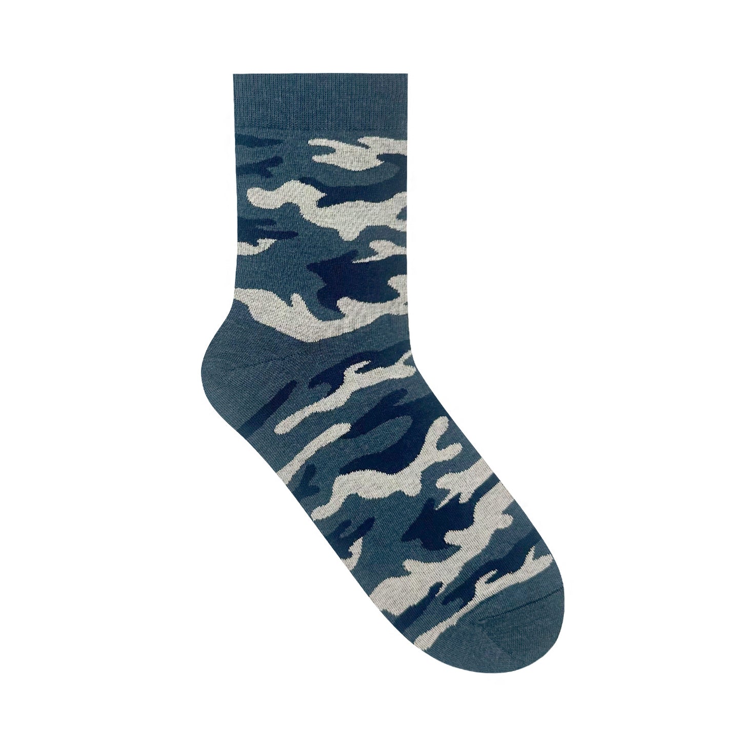 Men's Crew Camo Pattern Socks