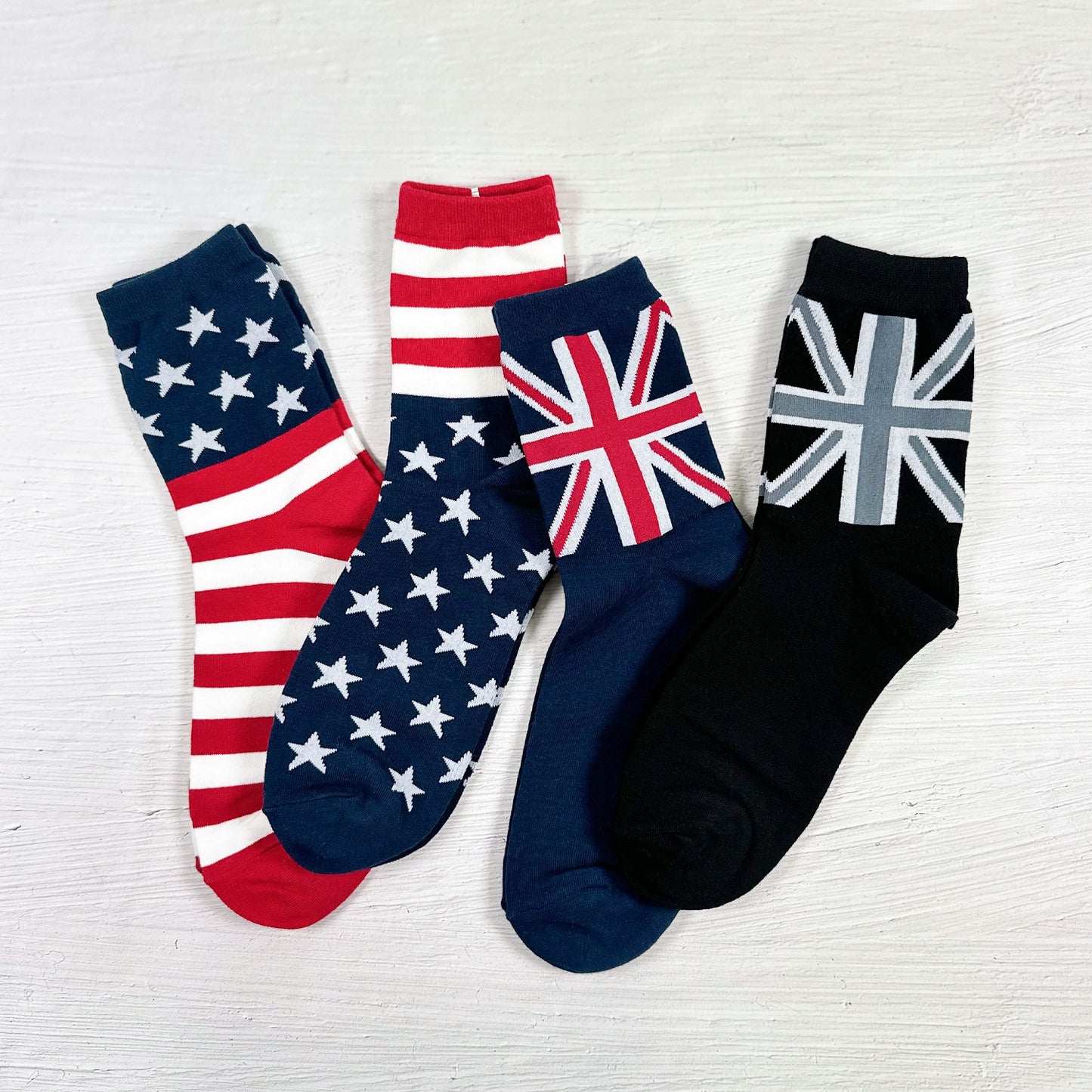 Men's Crew Patriot Flag Socks