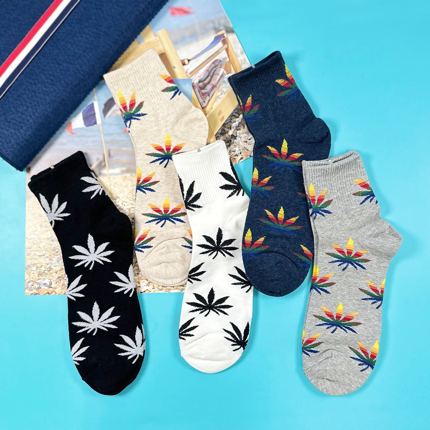 Men's Crew Hemp Board Socks