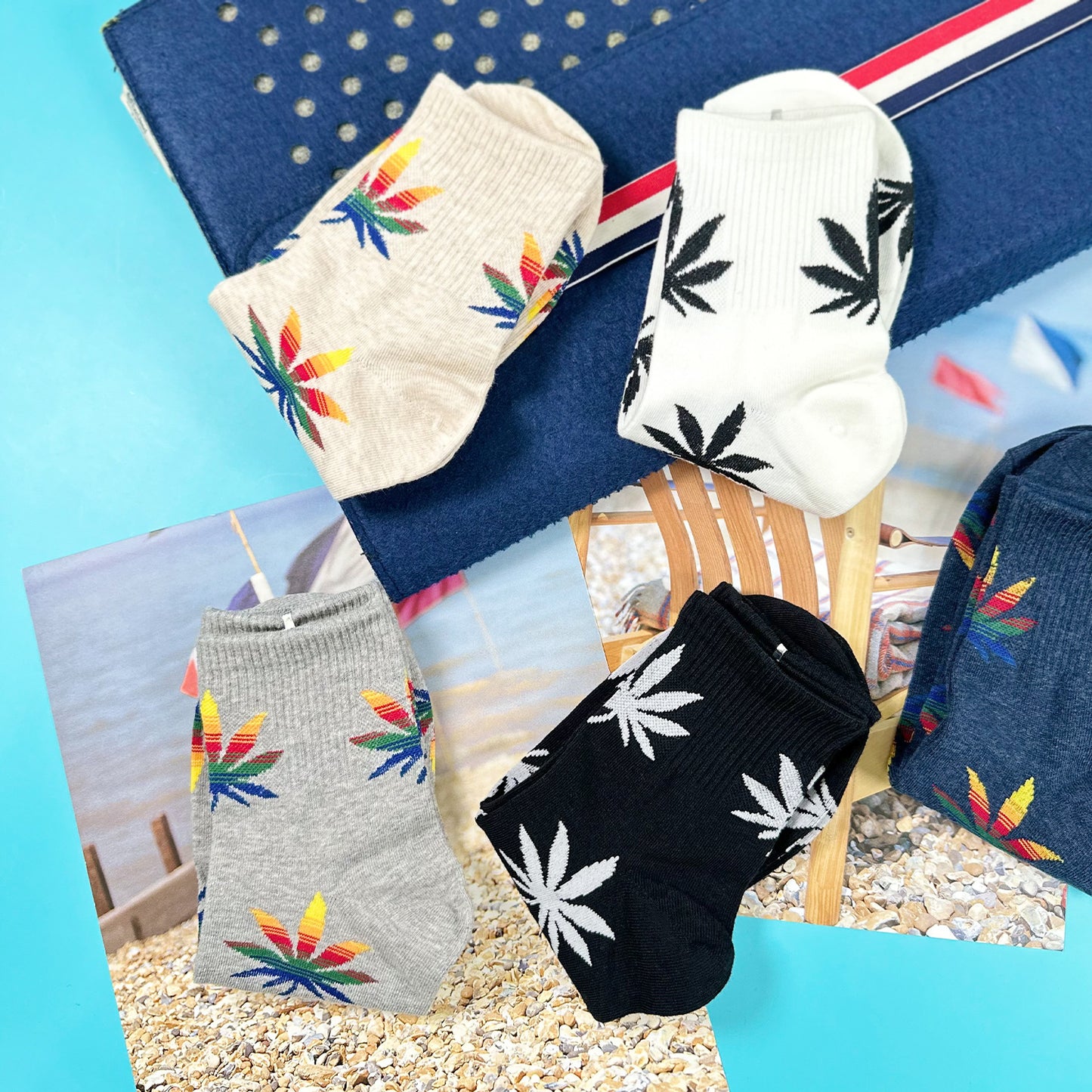 Men's Crew Hemp Board Socks