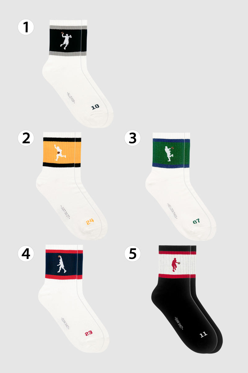Men's Crew Hooper Baller Socks
