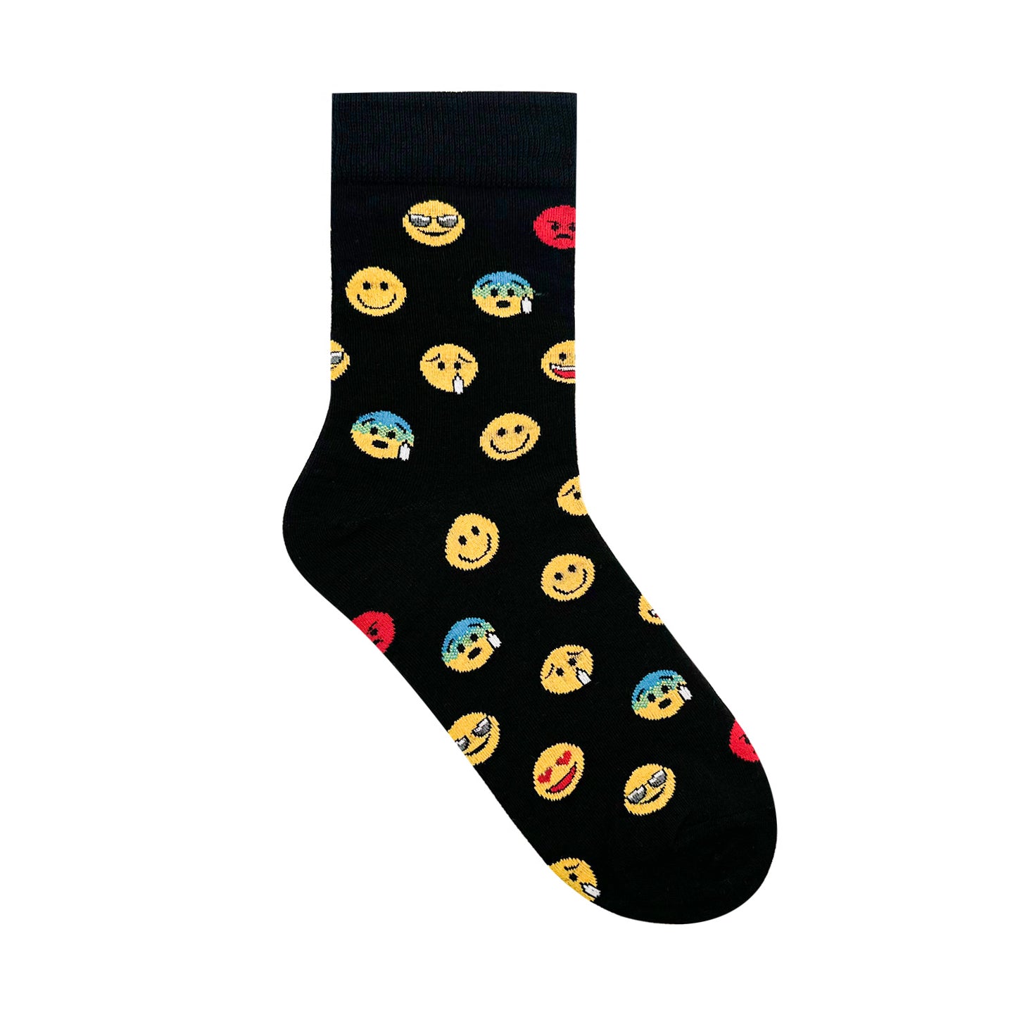 Men's Crew Emoticon Socks