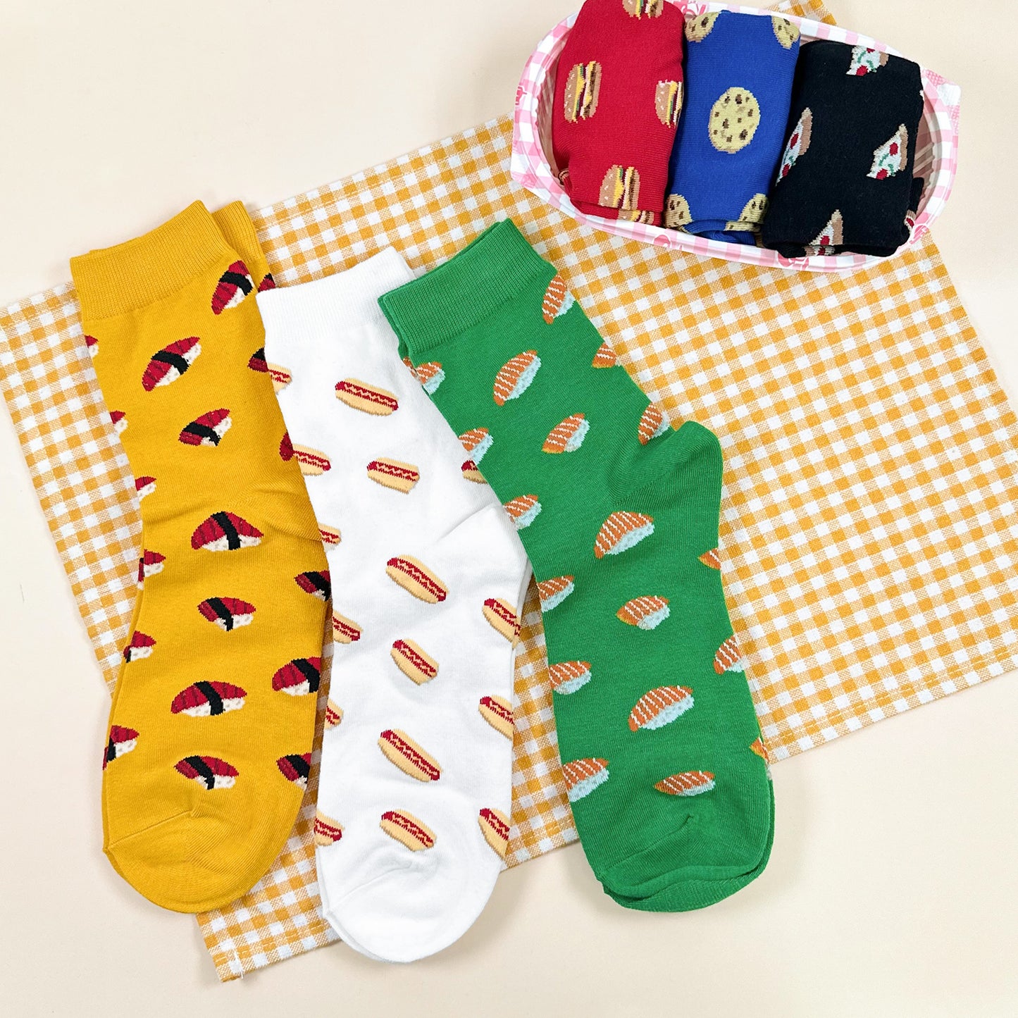 Men's Crew Just One Bite Socks