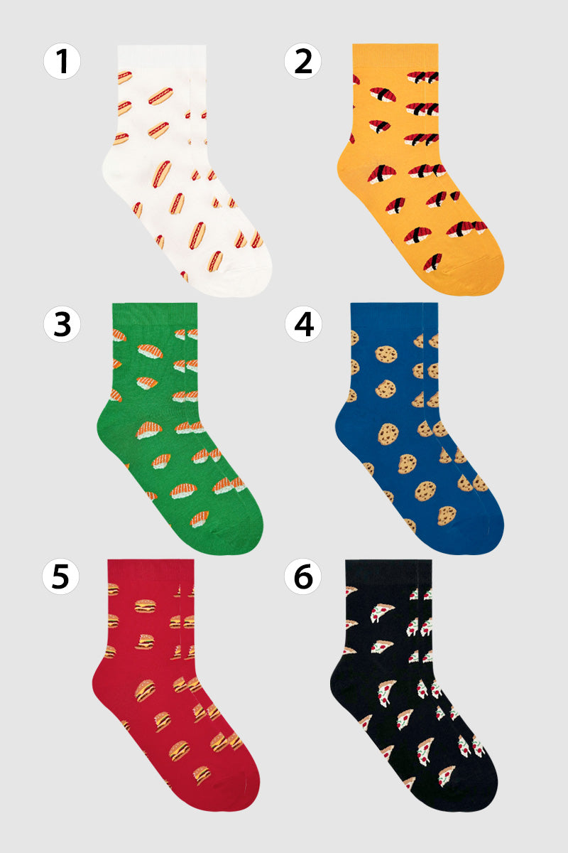 Men's Crew Just One Bite Socks