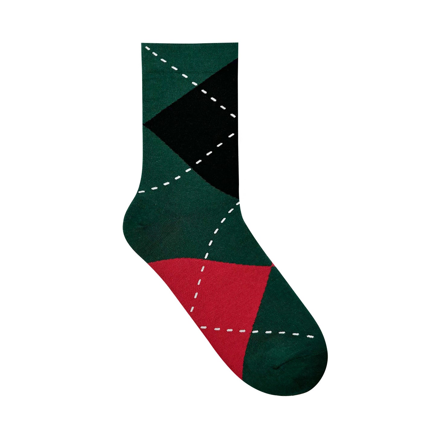 Men's Crew Big Argyle Socks