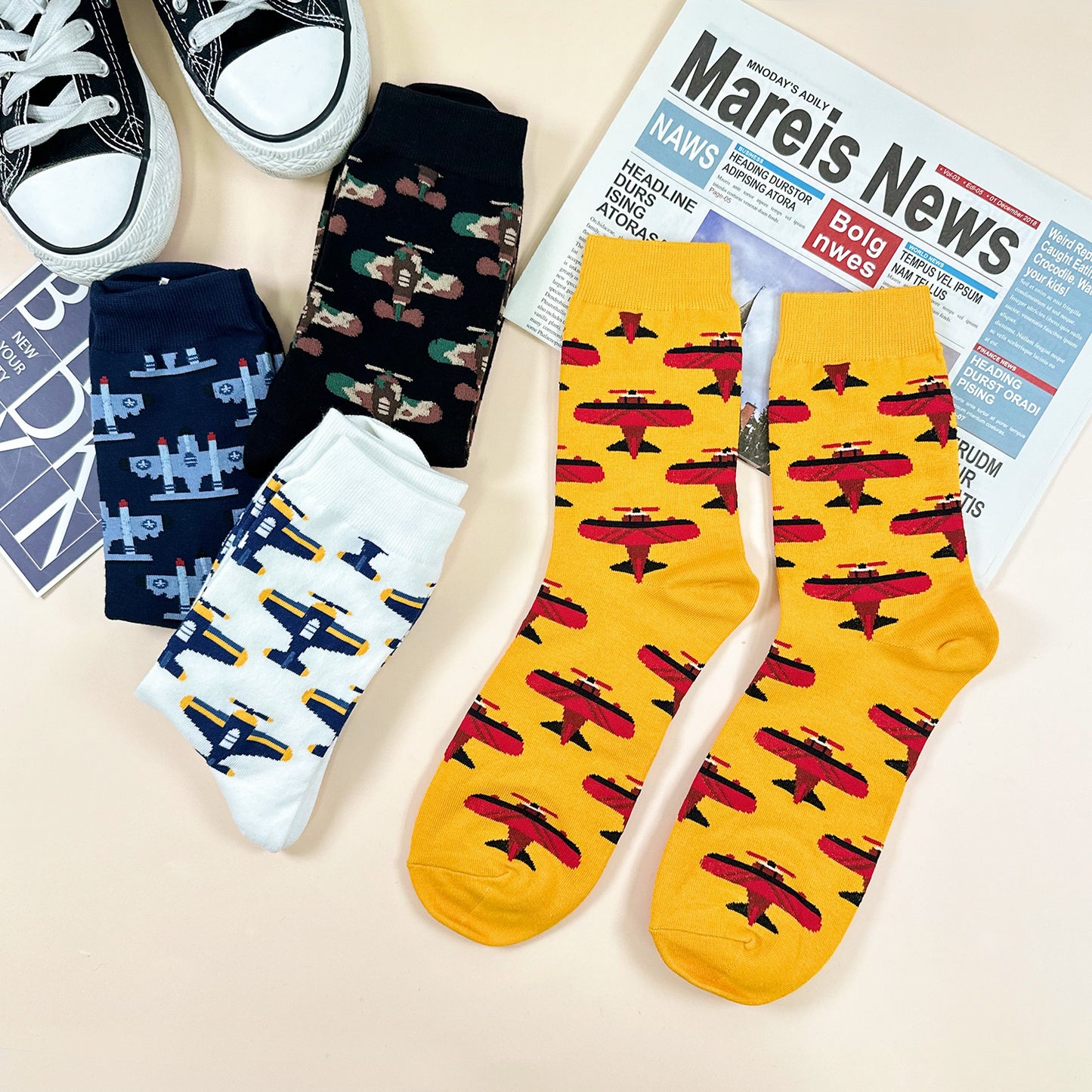 Men's Crew Air Force Socks