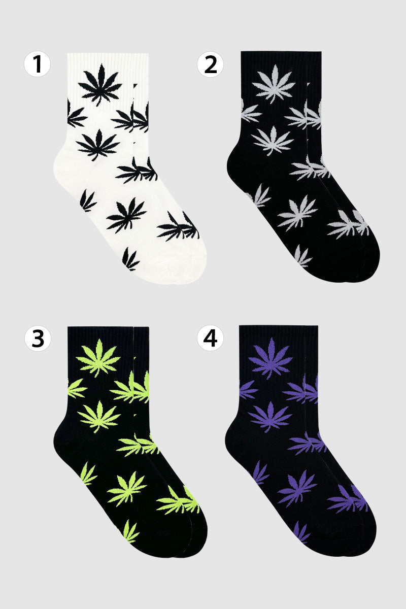 Men's Crew Hemp Long Board Socks
