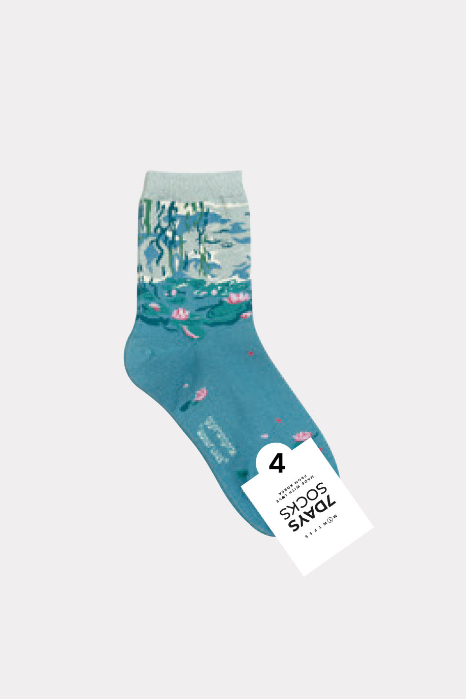 Women's Crew Famous Painting 3 Socks