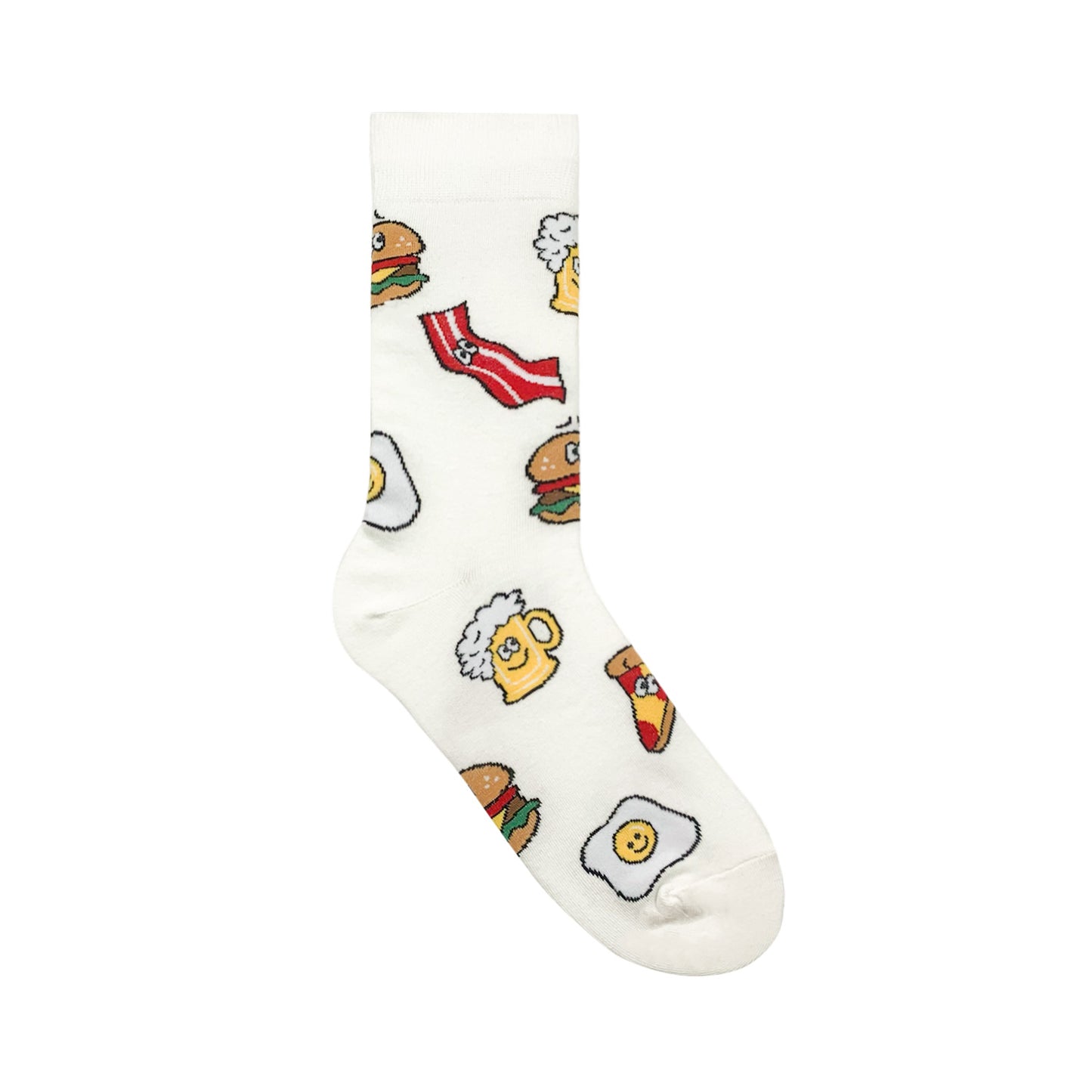 Men's Crew Cartoon Pattern Socks