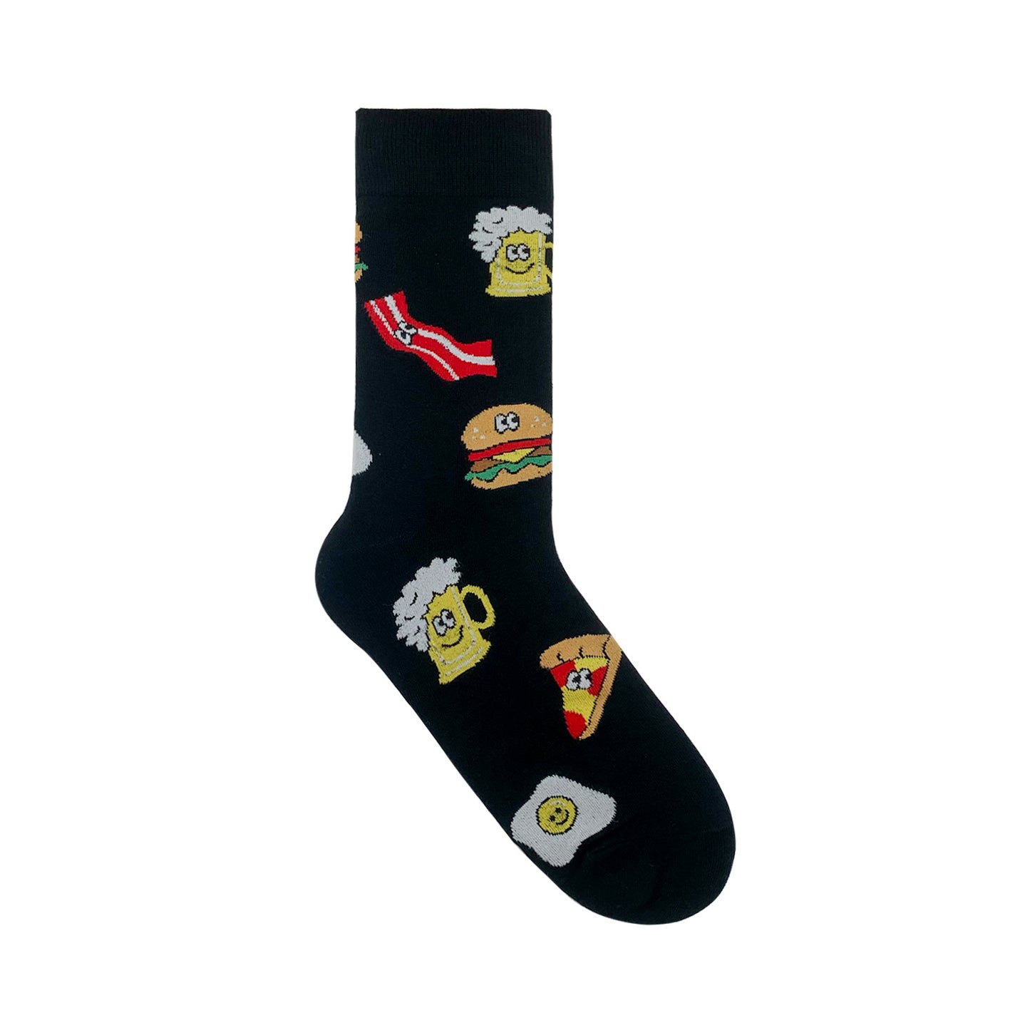 Men's Crew Cartoon Pattern Socks