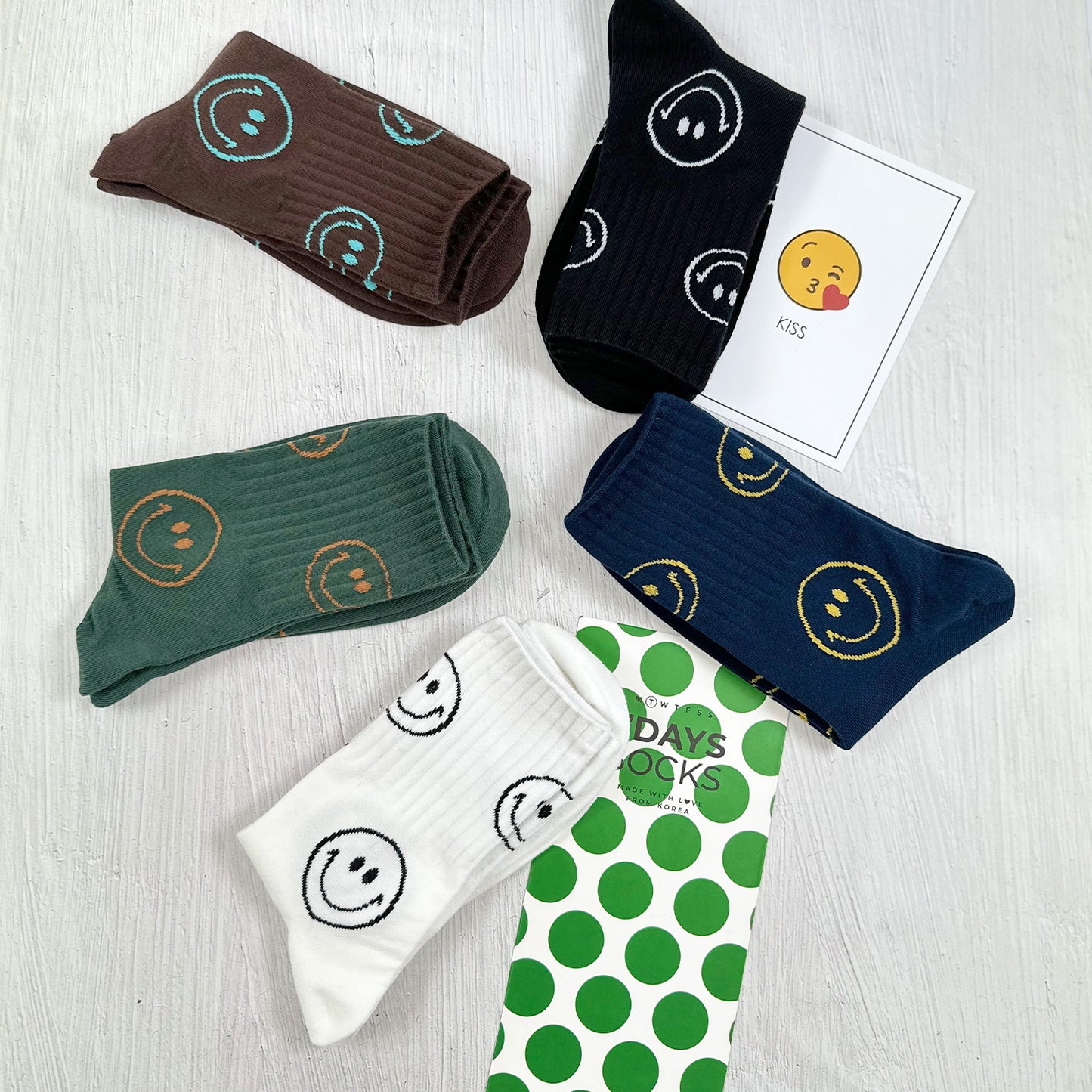 Men's Crew Classic Smile Socks