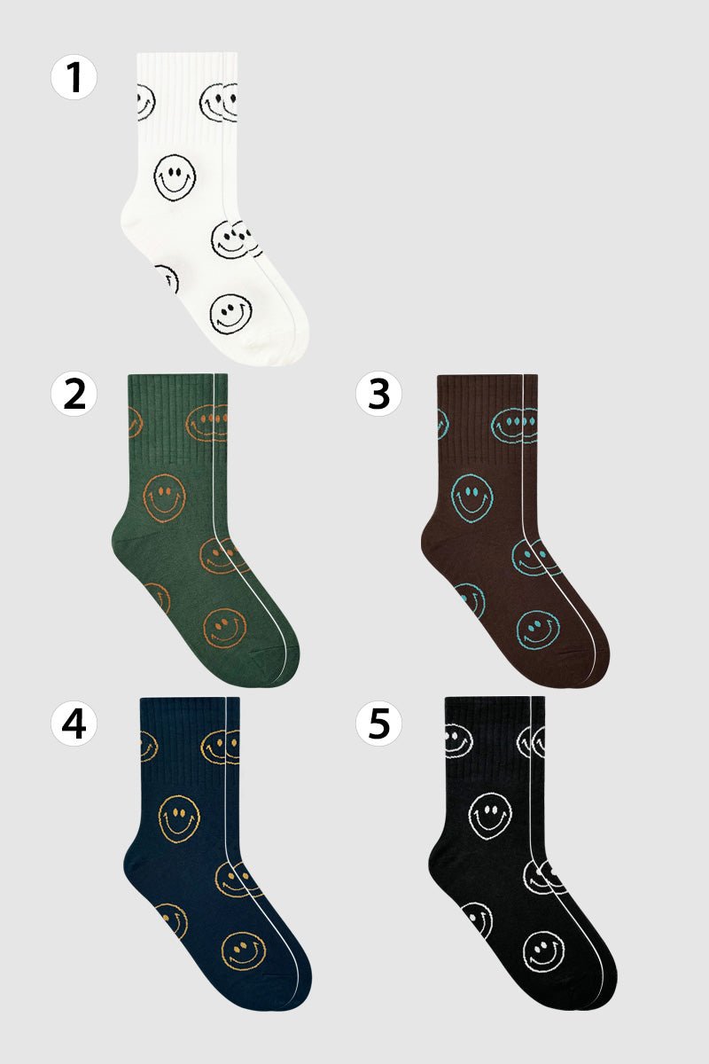 Men's Crew Classic Smile Socks
