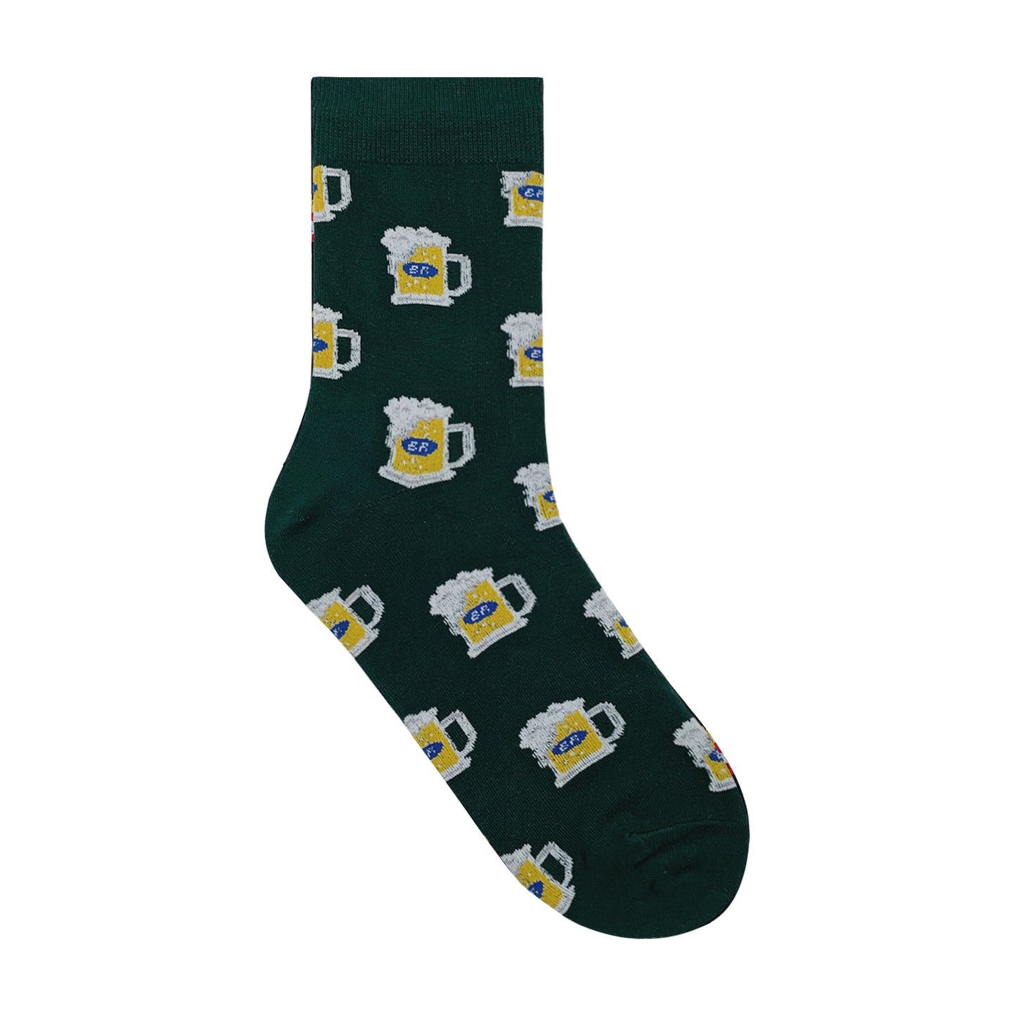 Men's Crew Unique Food Pattern Socks