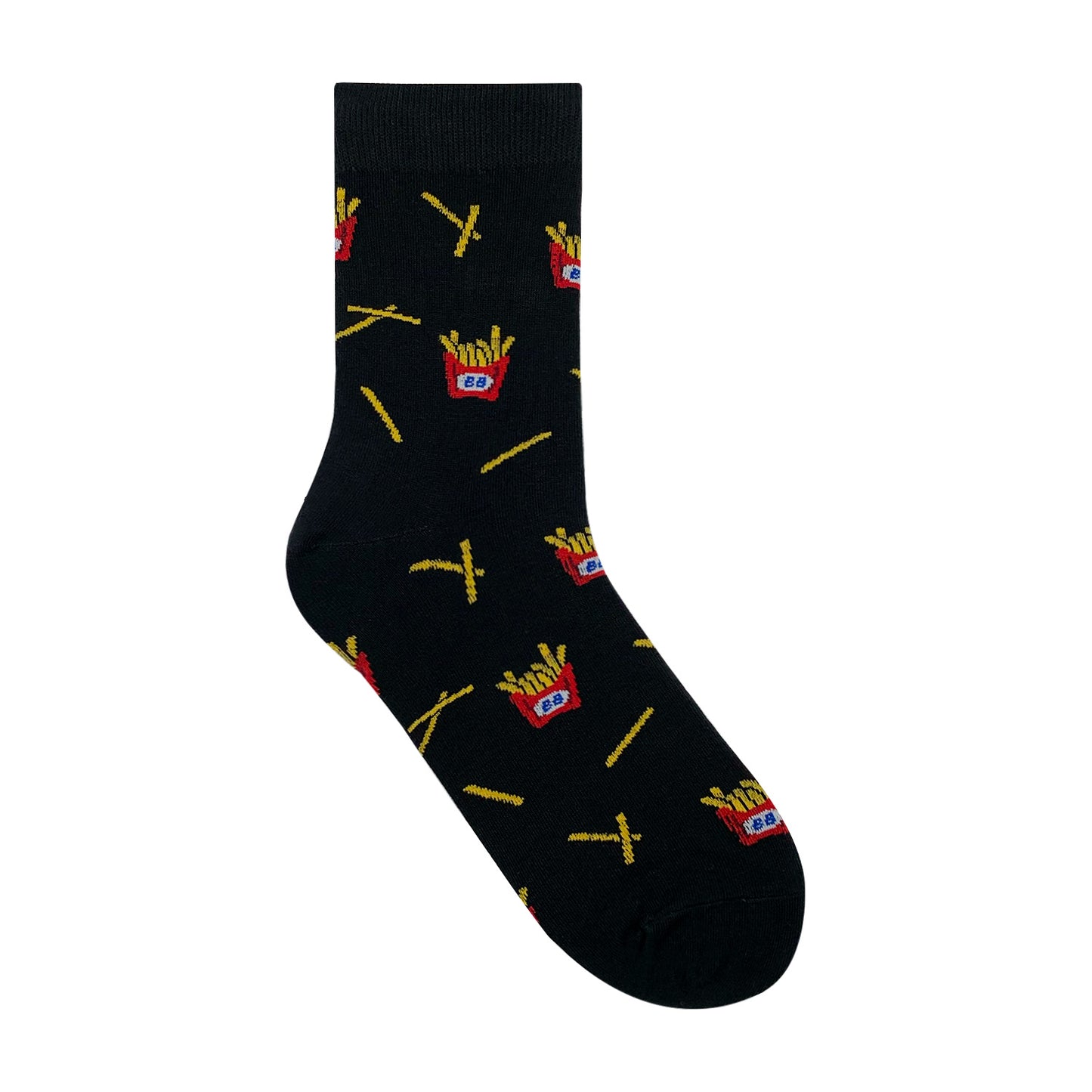 Men's Crew Unique Food Pattern Socks