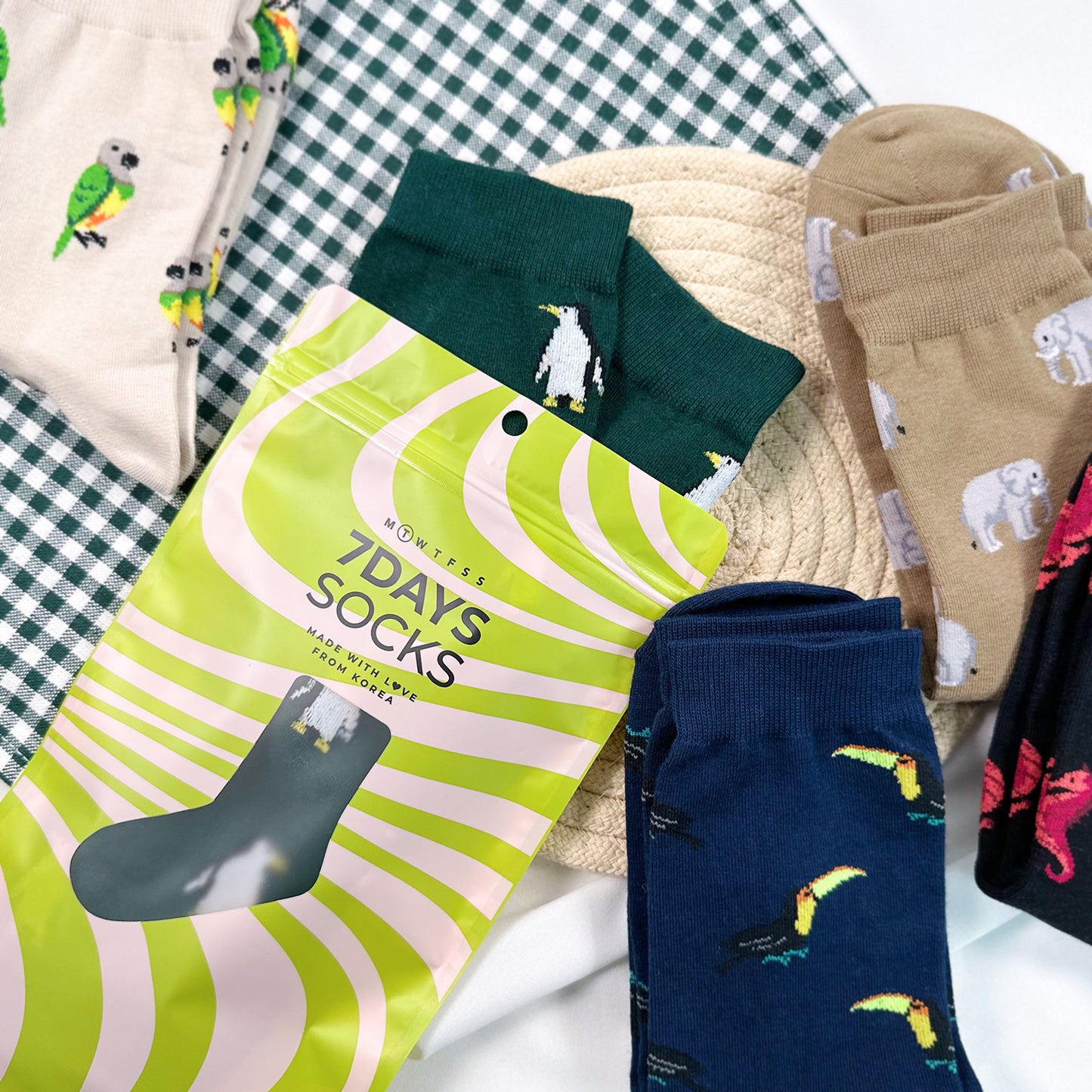 Men's Crew Animal Adventure Socks