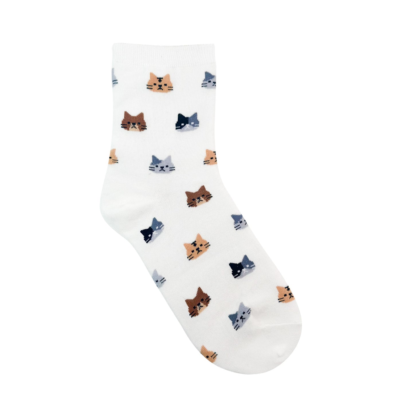 Women's Crew Cat Friends Socks