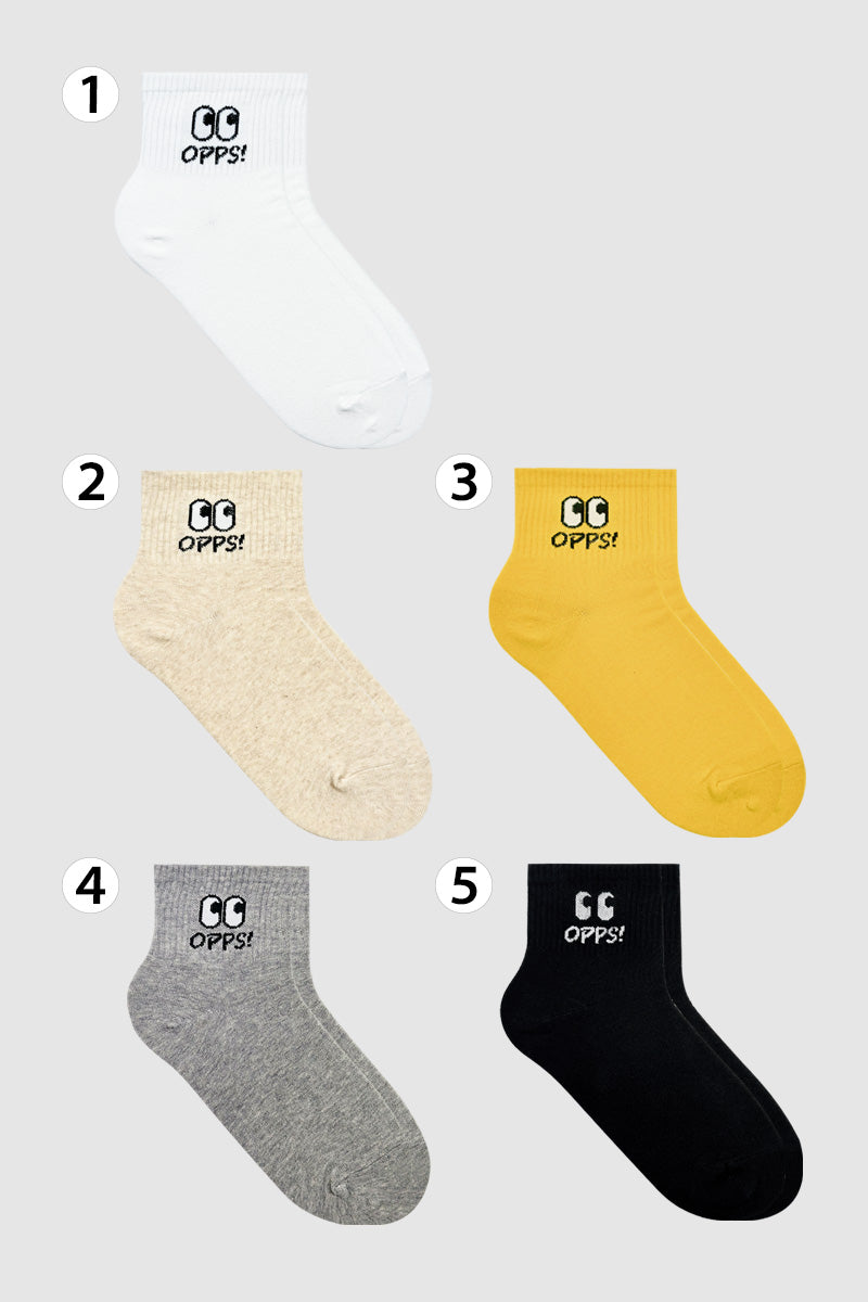Women's Crew Opps Eyes Socks