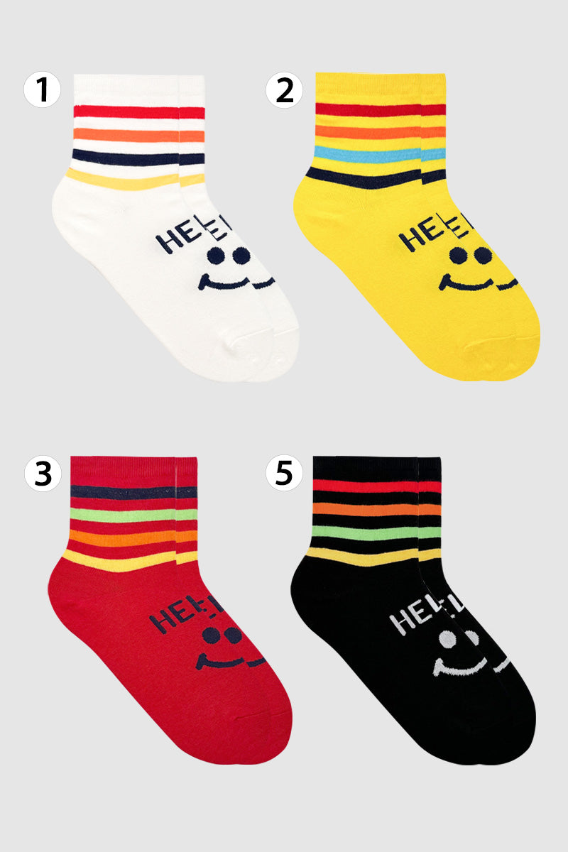 Women's Crew Vivid Rainbow Socks