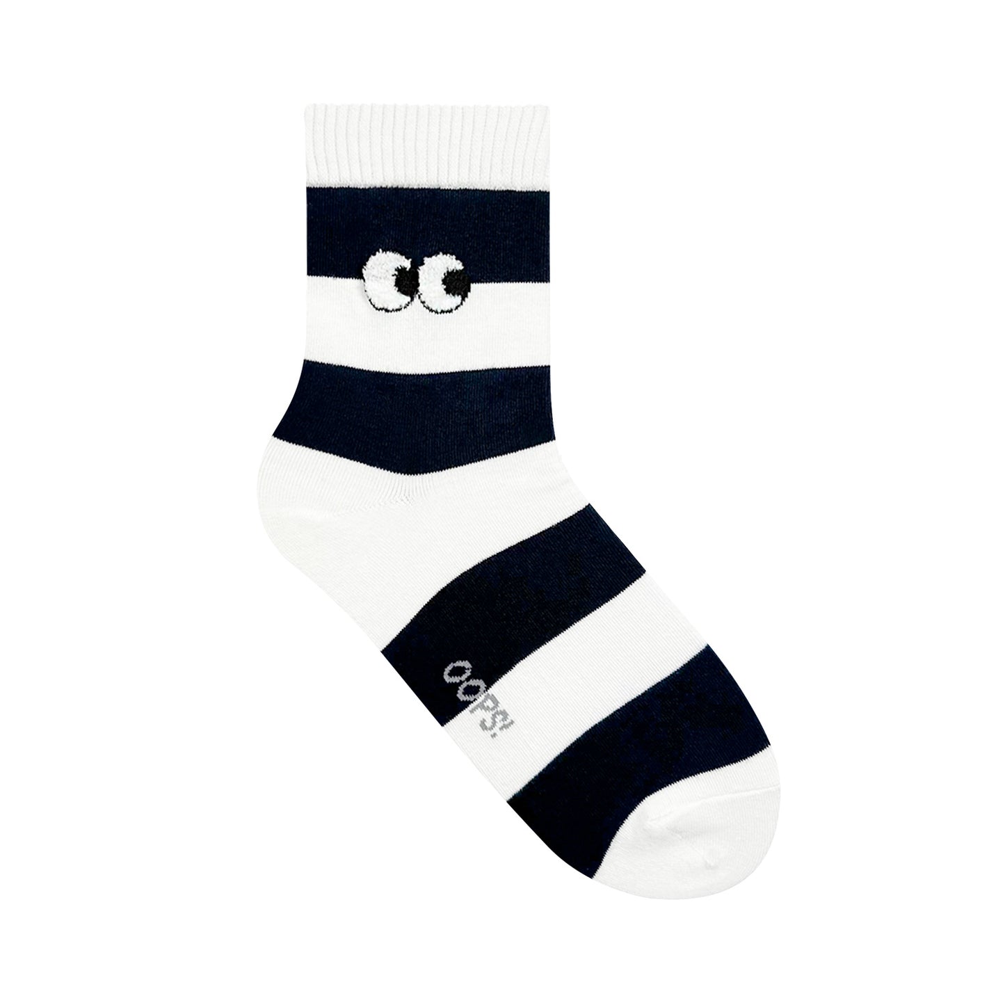 Women's Crew Little Eyes Stripe Socks