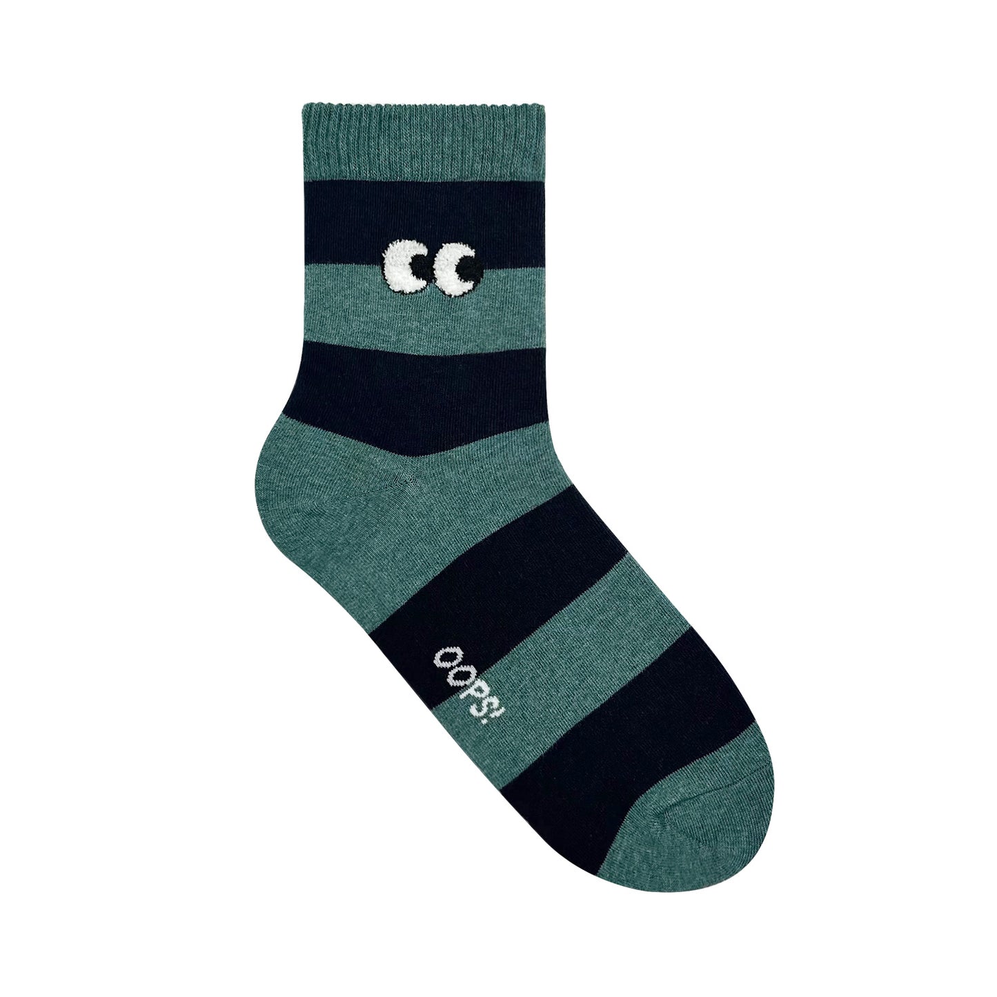 Women's Crew Little Eyes Stripe Socks