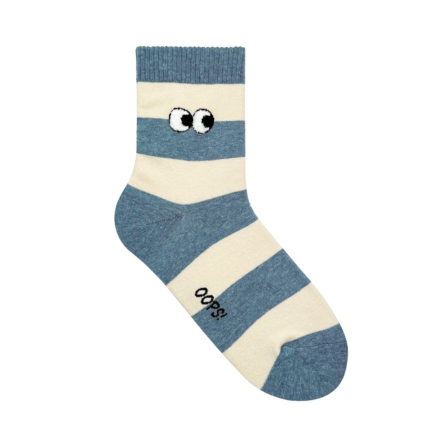 Women's Crew Little Eyes Stripe Socks