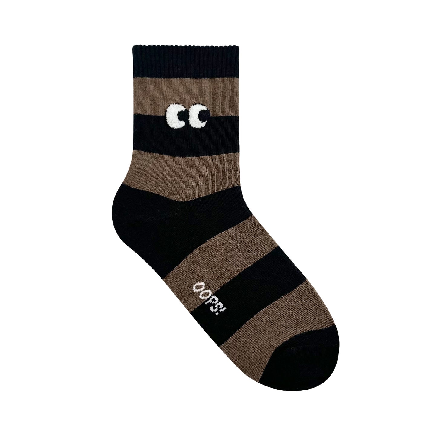 Women's Crew Little Eyes Stripe Socks