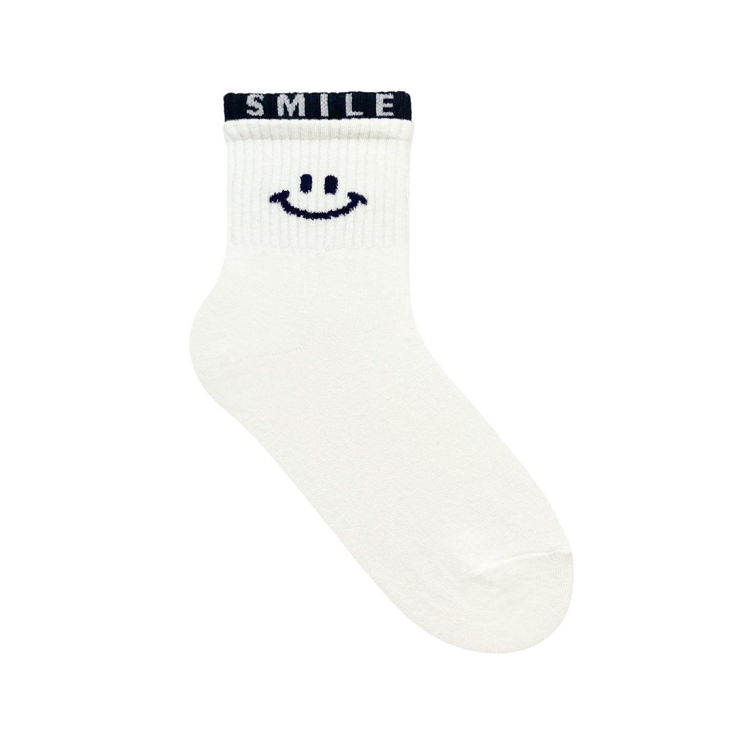 Women's Crew Long Cutie Smile Socks