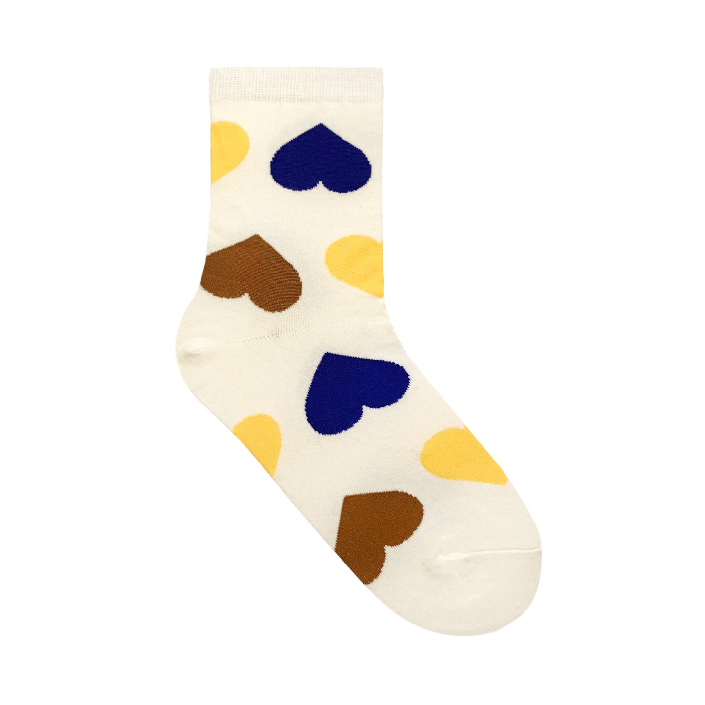 Women's Crew Triple Big Heart Socks
