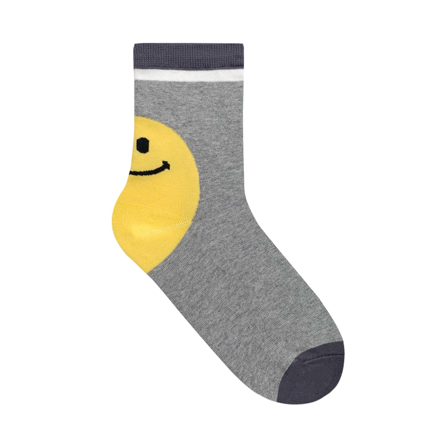 Women's Crew Color Smile Socks
