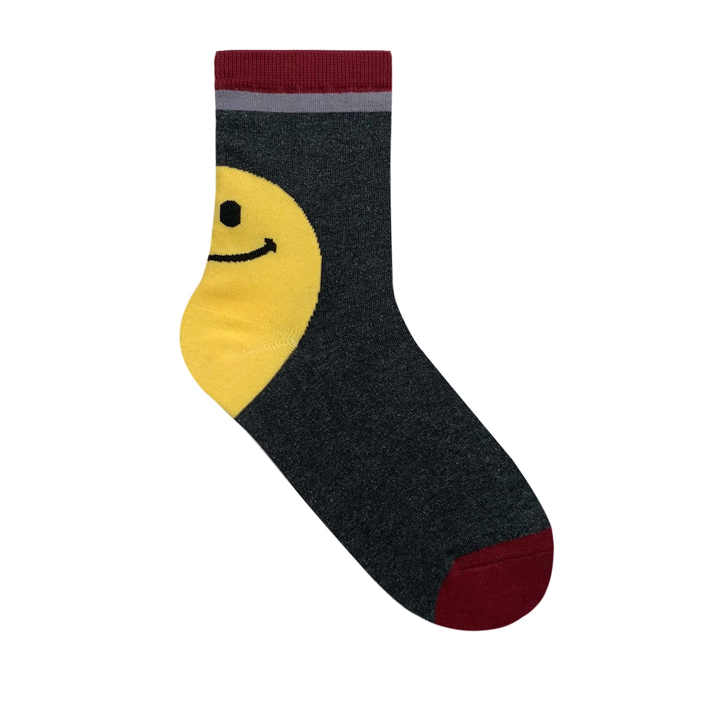 Women's Crew Color Smile Socks